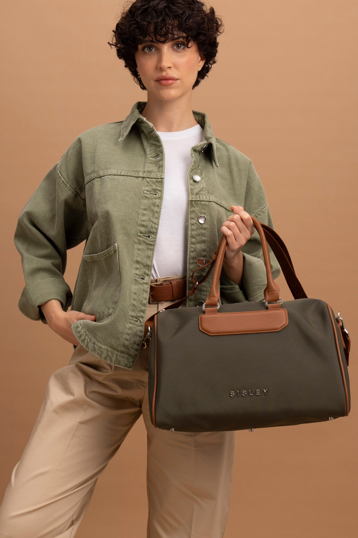 Sisley Woman Travel bag Bag Crushed SLY_025