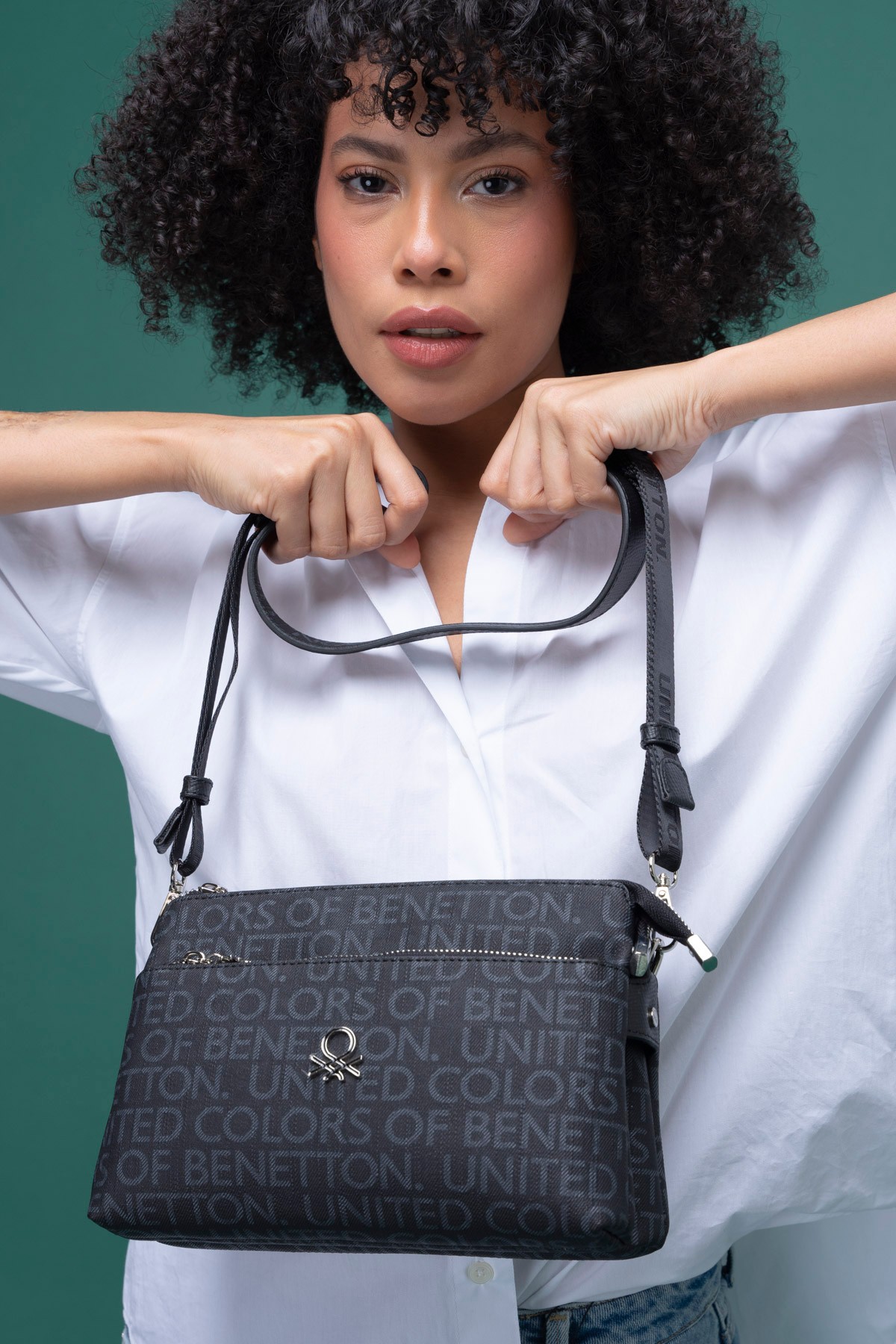United Colors of Benetton Woman Cross Bag Bag Monogram Obedness BNT_1295