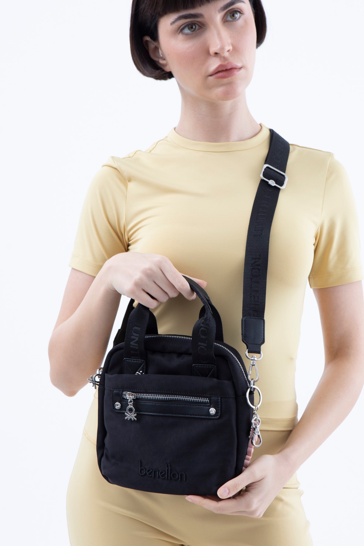 United Colors of Benetton Woman Purse Bag Satin BNT_1486