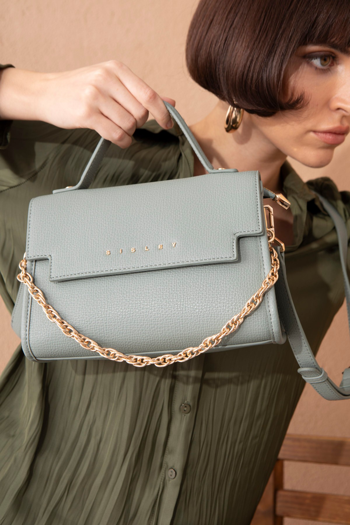 Sisley Woman Purse Bag Crushed SLY_184