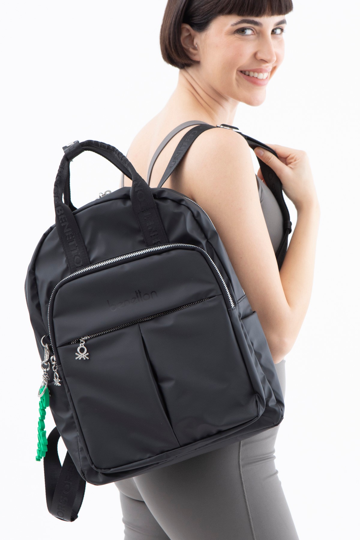 United Colors of Benetton Woman Backpack Bag Klein BNT_1577