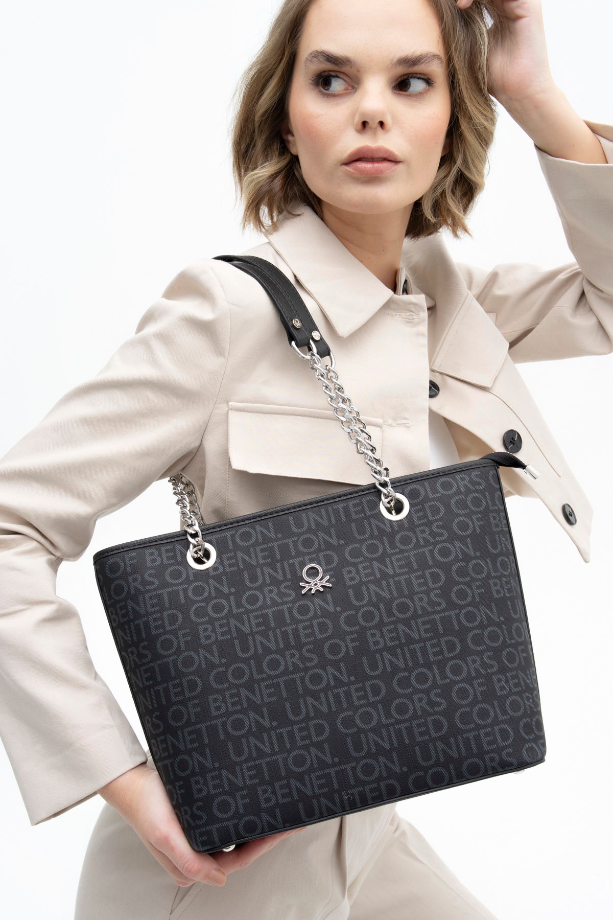 United Colors of Benetton Woman Arm bag Bag Monogram Obedness BNT_1279