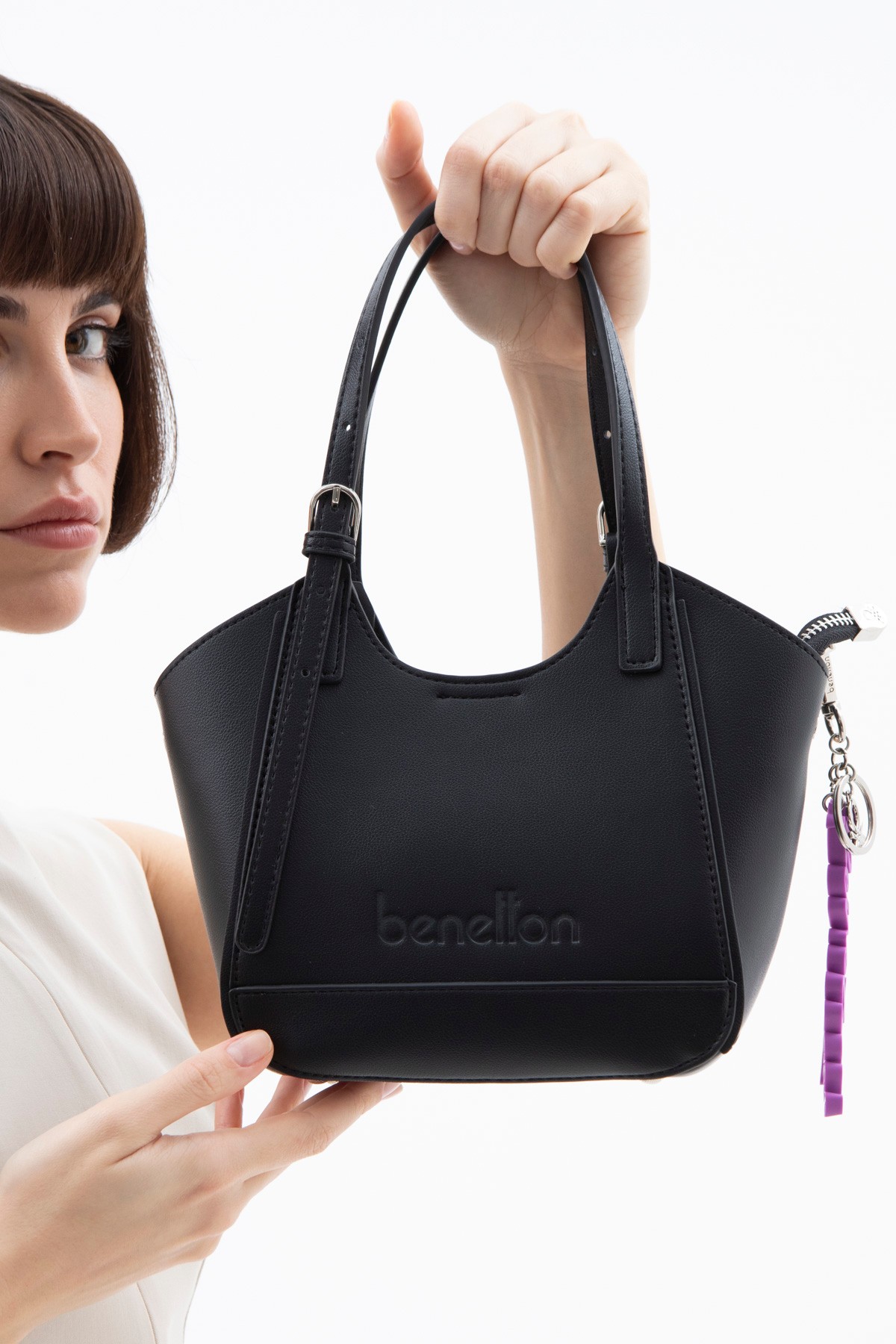 United Colors of Benetton Woman Purse Bag Natural BNT_1516