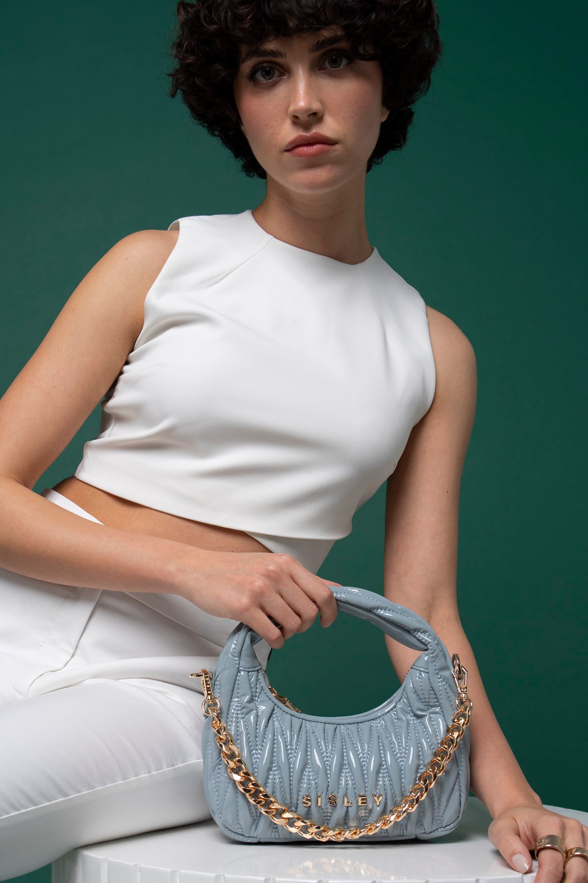 Sisley Woman Purse Bag Crushed SLY_057