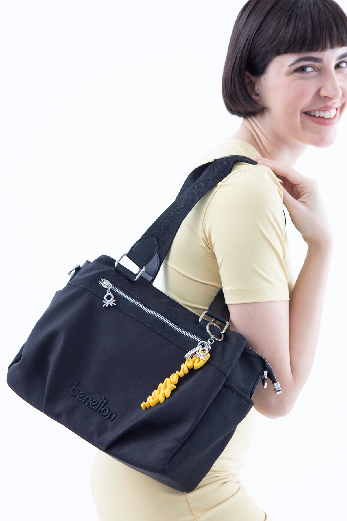 United Colors of Benetton Woman Arm bag Bag Satin BNT_1490
