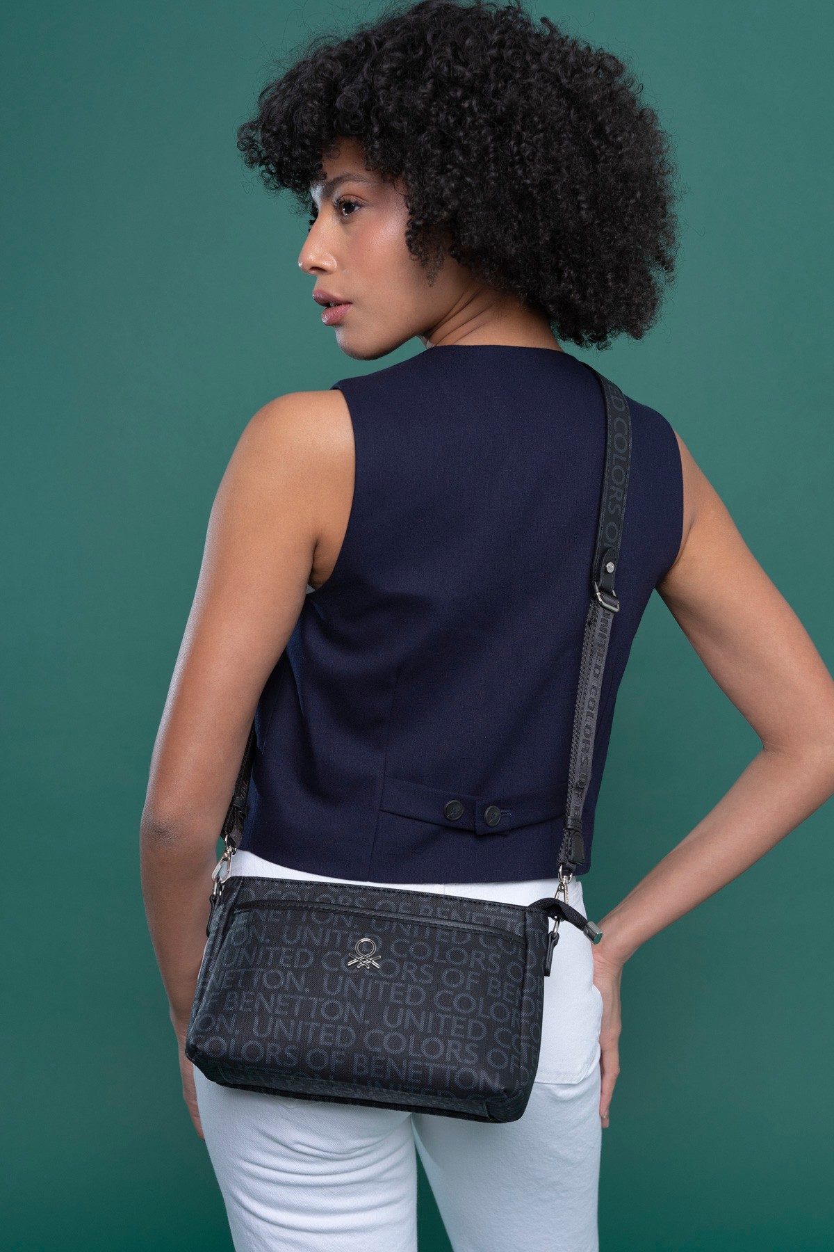 United Colors of Benetton Woman Cross Bag Bag Monogram Obedness BNT_1332
