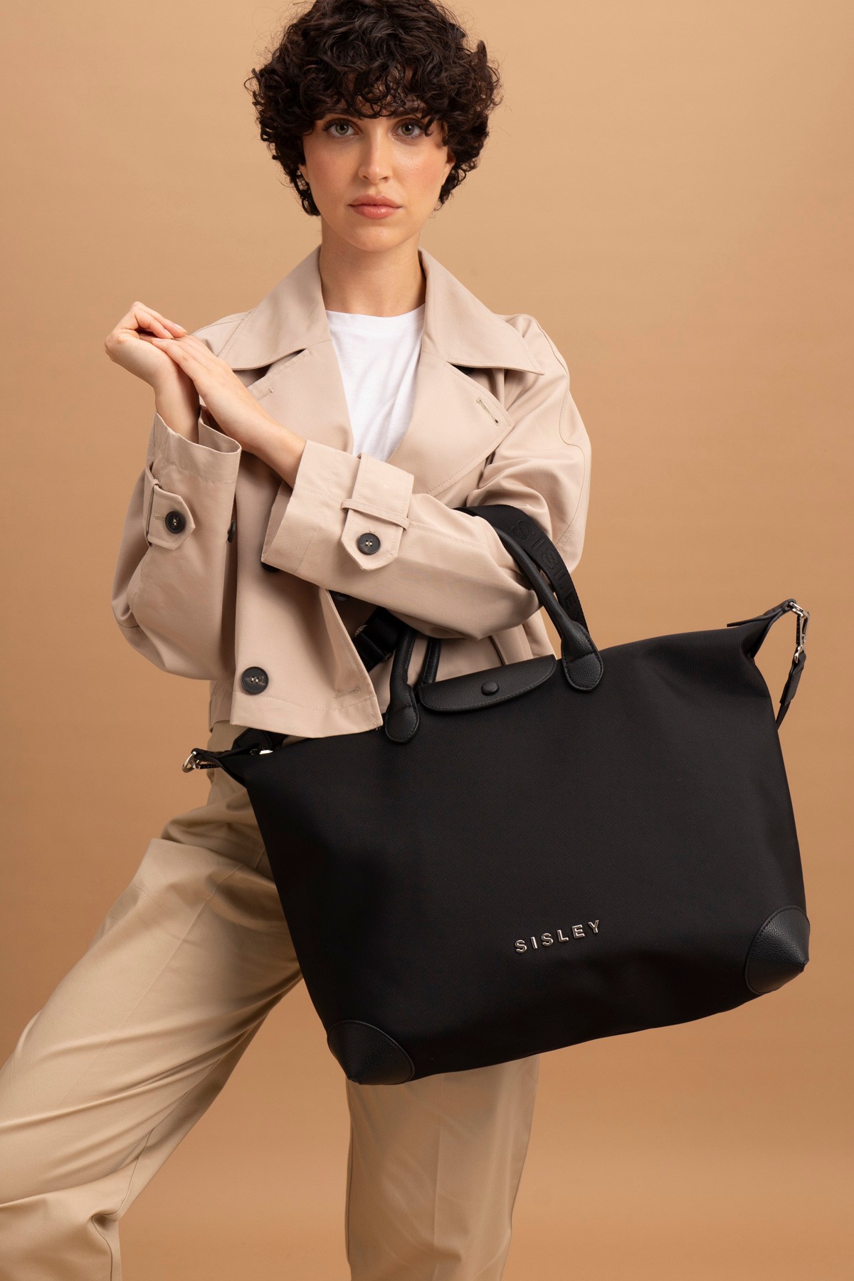 Sisley Woman Travel bag Bag Crushed SLY_023