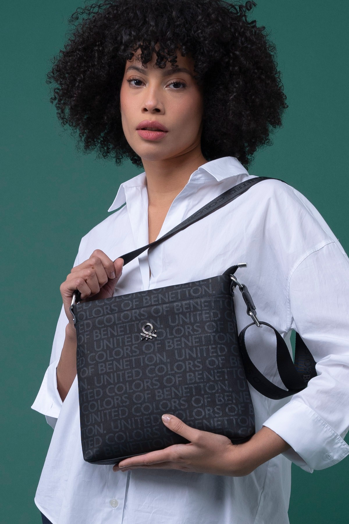 United Colors of Benetton Woman Cross Bag Bag Monogram Obedness BNT_1318