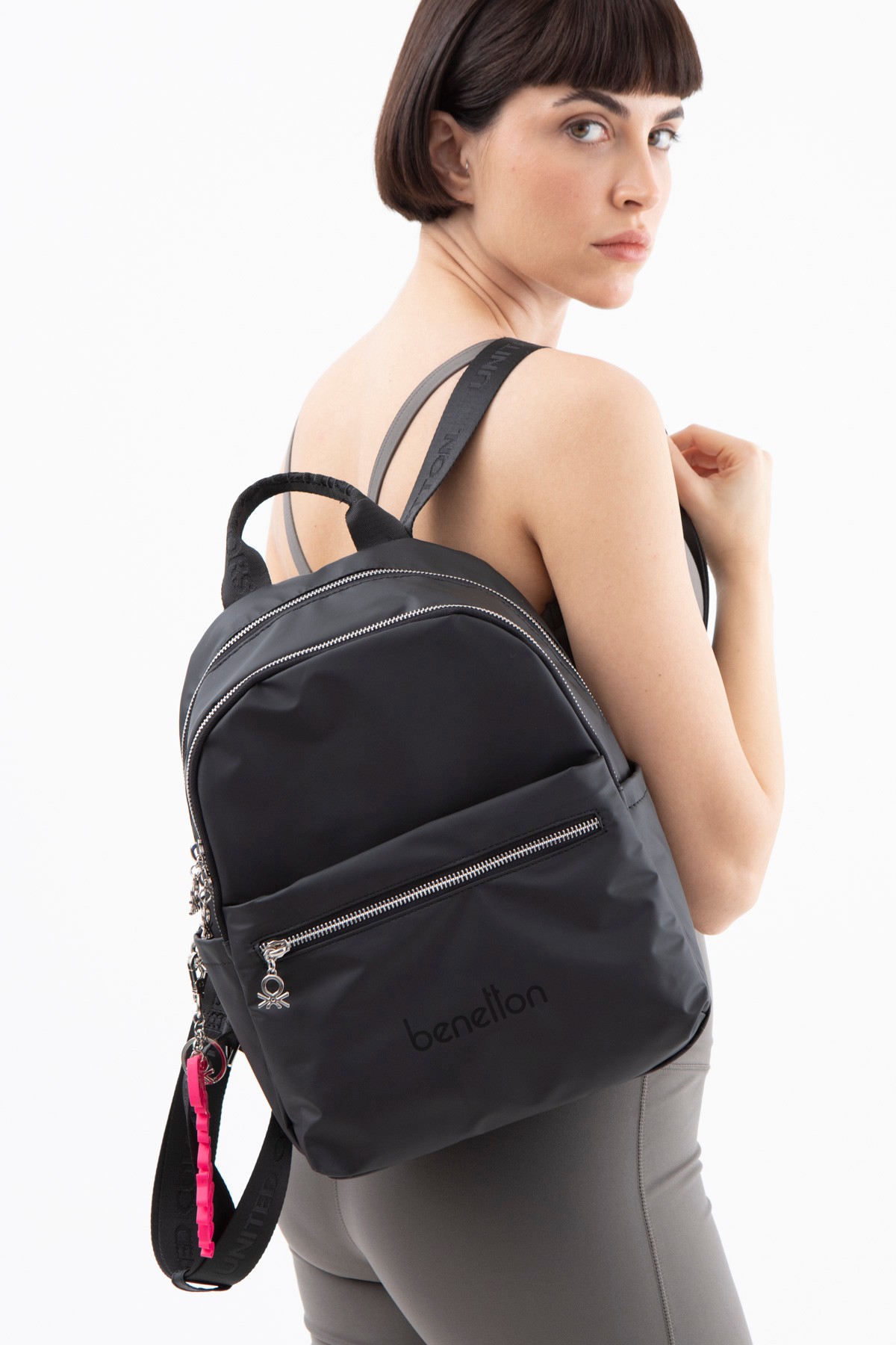United Colors of Benetton Woman Backpack Bag Klein BNT_1576