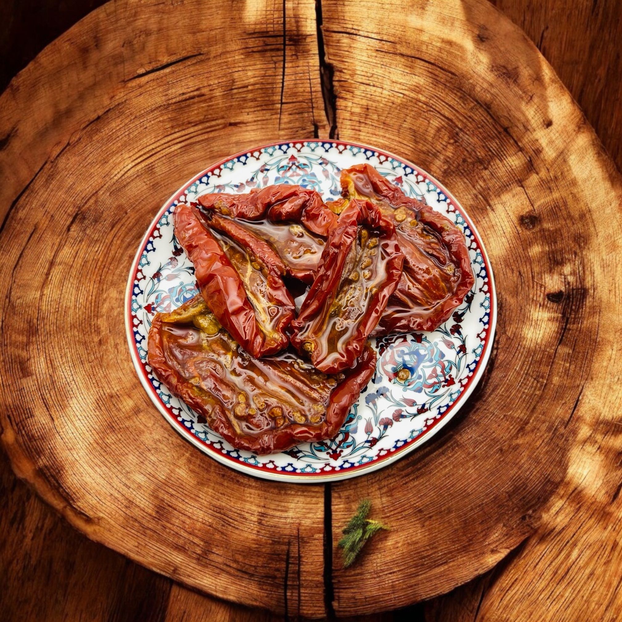 Getrocknete Tomaten in Öl