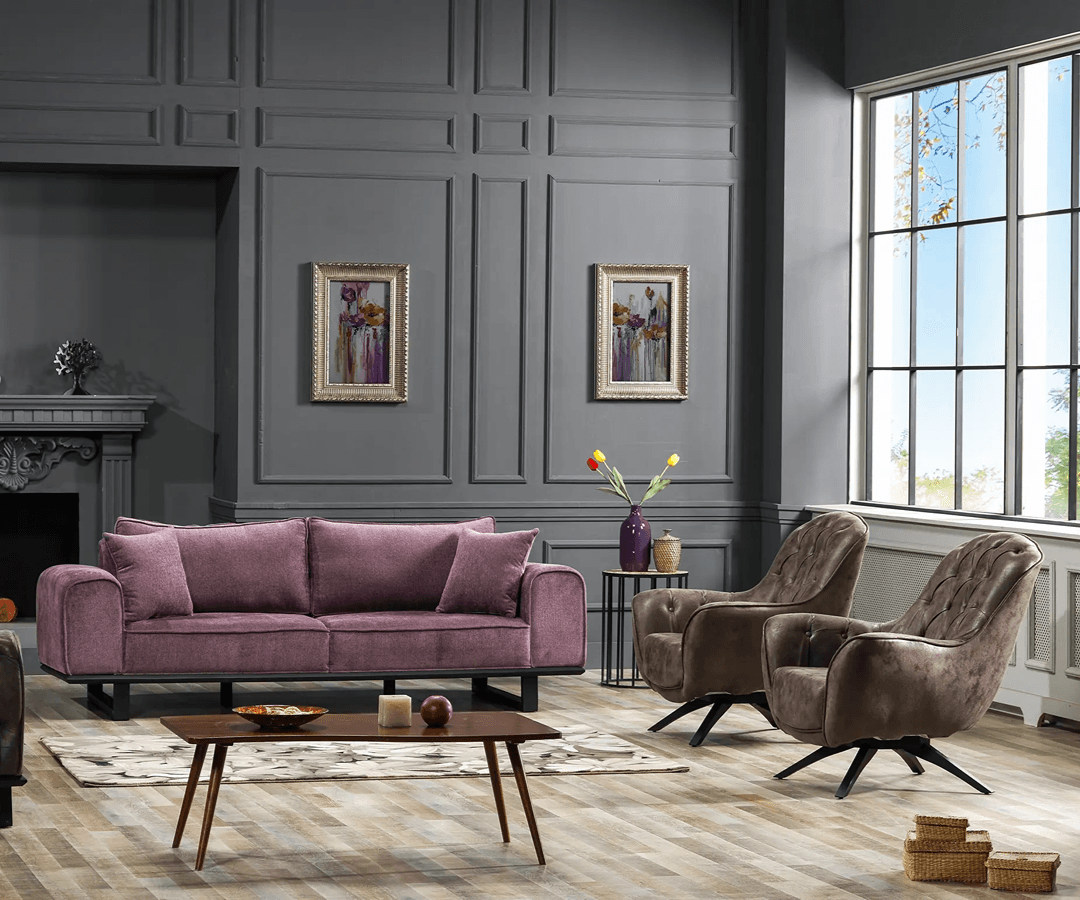 Almira Sofa-Set – Stilvolles Design mit wohnlichem Komfort