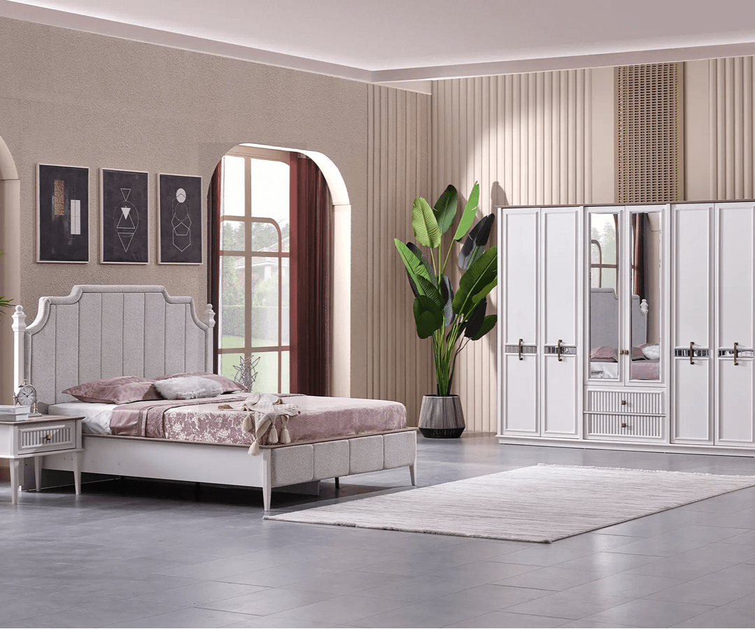 Madrid Schlafzimmer – Klassische Eleganz trifft moderne Linien