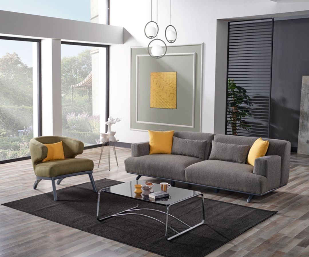 Comfort Sofa Set – Schlichte Eleganz und moderner Komfort