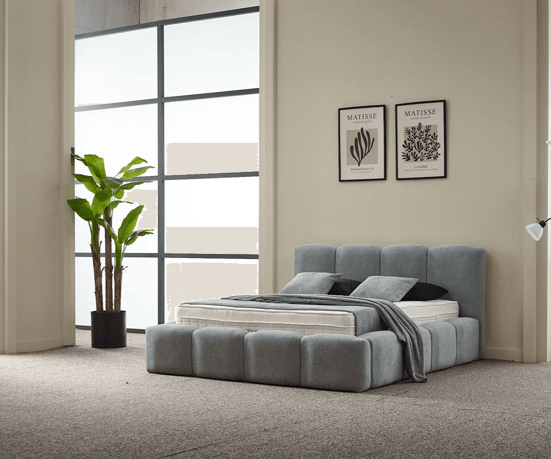 Elanor Boxspringbett Set   inkl. Matratze – Farbe : Soft Touch 24