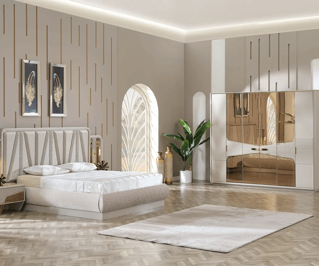 Milano Schlafzimmer – Glamouröse Details & modernes Design