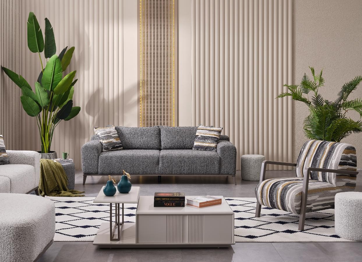 Cenova Sofa Set – Zeitloser Komfort mit modernem Flair