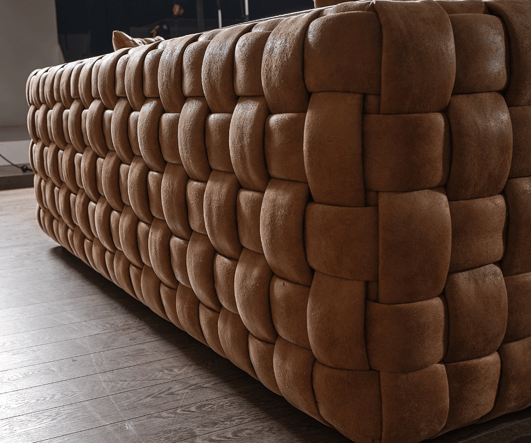  Basil 3-Sitzer Sofa – Rustik Şıklık ve Maksimum Konfor