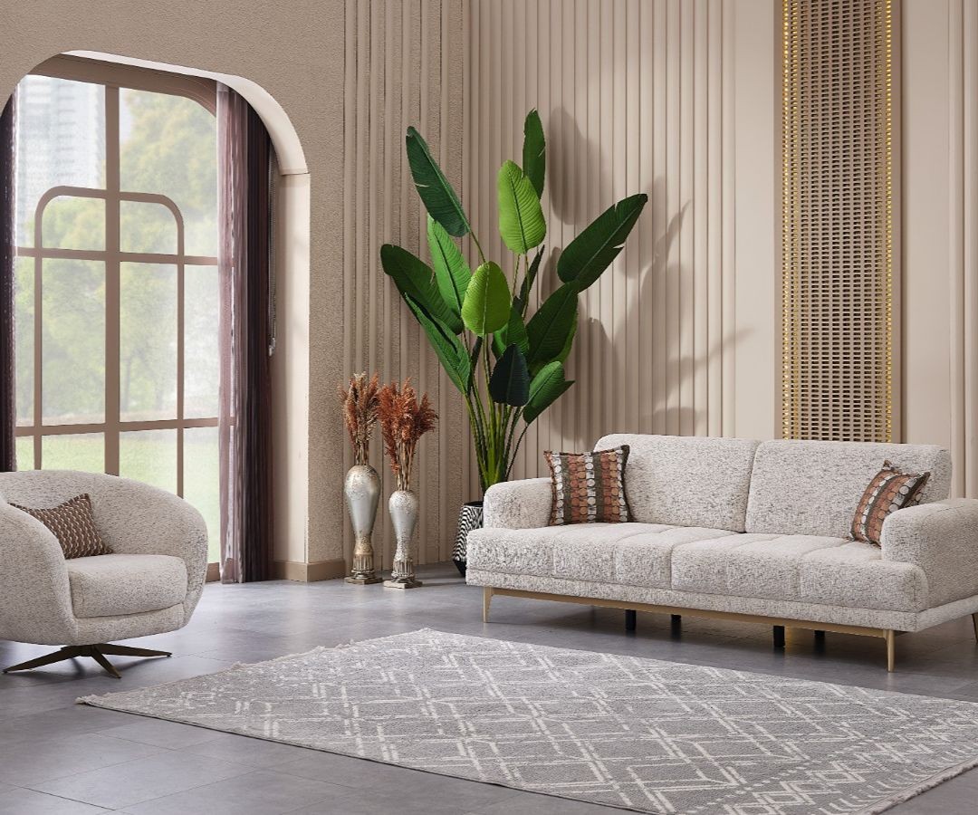 Napoli Sofa Set – Schlichte Eleganz trifft auf zeitlosen Komfort