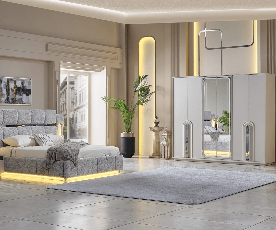 Parma Schlafzimmer – Futuristisches Design trifft auf maximalen Komfort