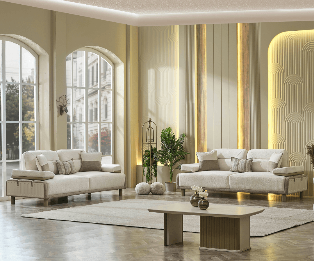 Verona Sitzgruppe – Sanfte Linien & stilvolle Harmonie