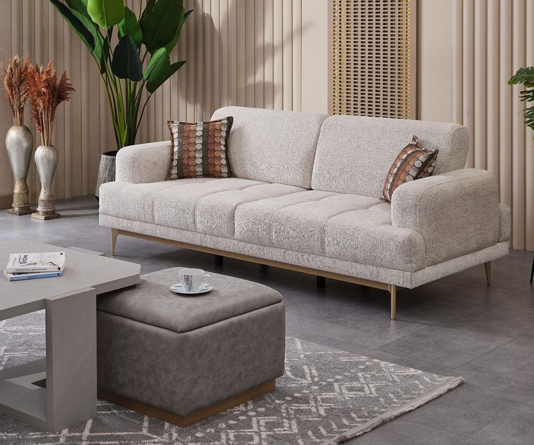 Napoli Sofa Set – Schlichte Eleganz trifft auf zeitlosen Komfort