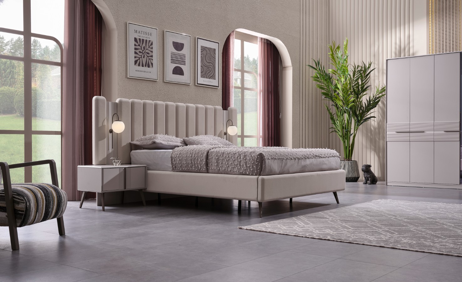Cenova Schlafzimmer Set inkl. Matratze