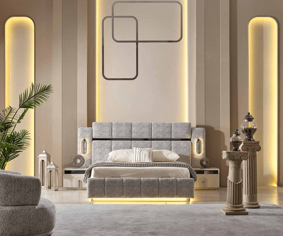 Parma Schlafzimmer – Futuristisches Design trifft auf maximalen Komfort