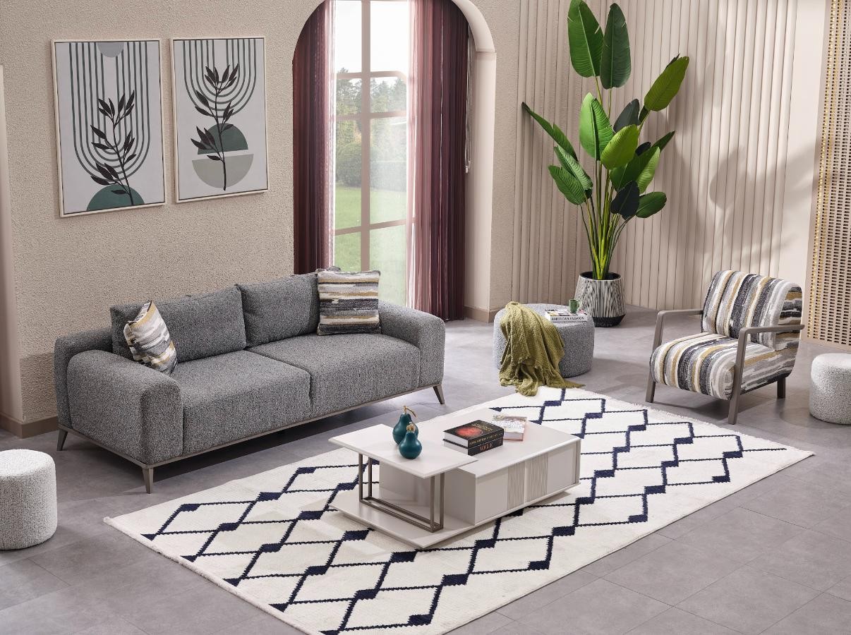 Cenova Sofa Set – Zeitloser Komfort mit modernem Flair