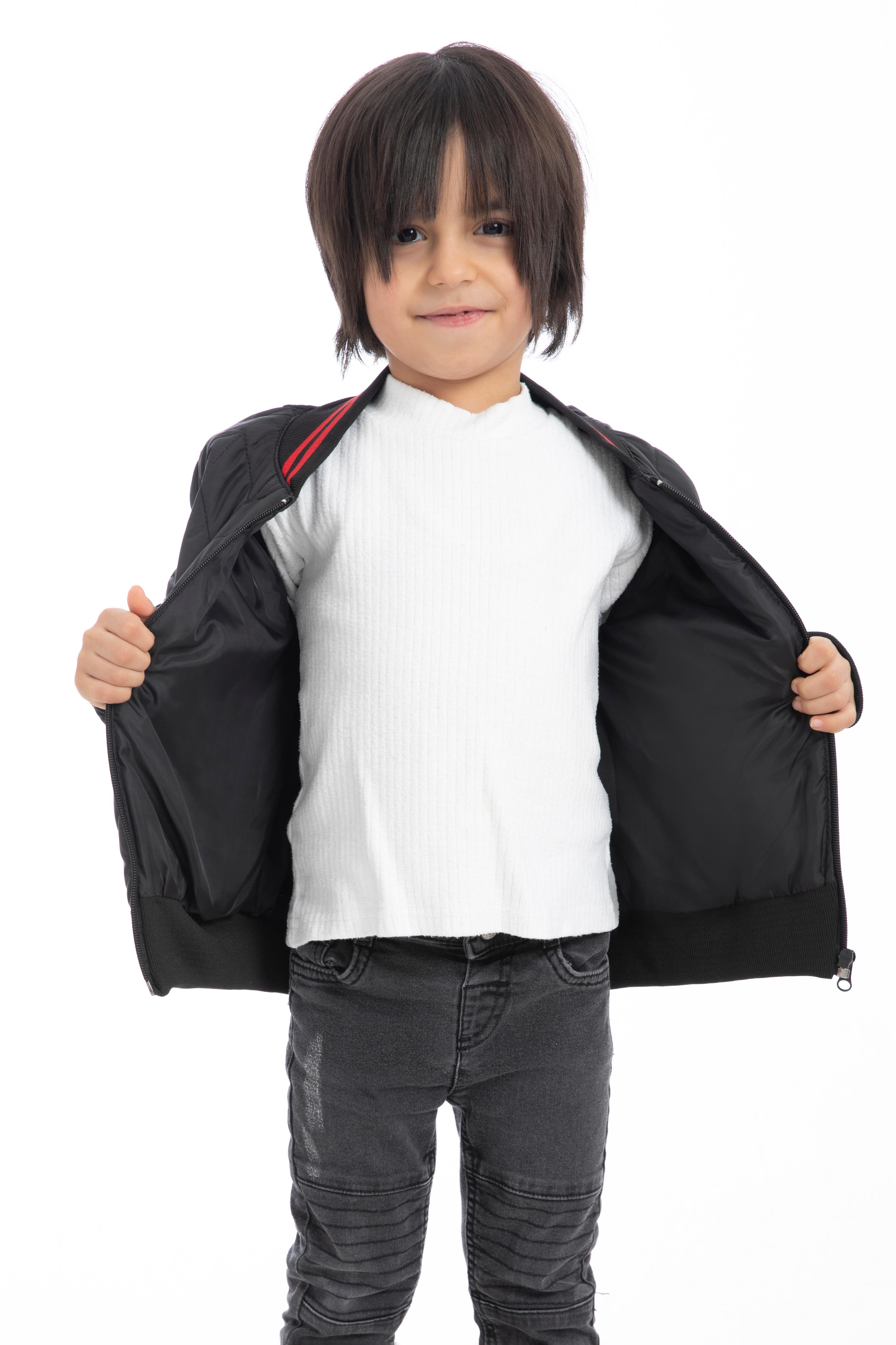 Kinder Winterjacke KLJ - Schwarz