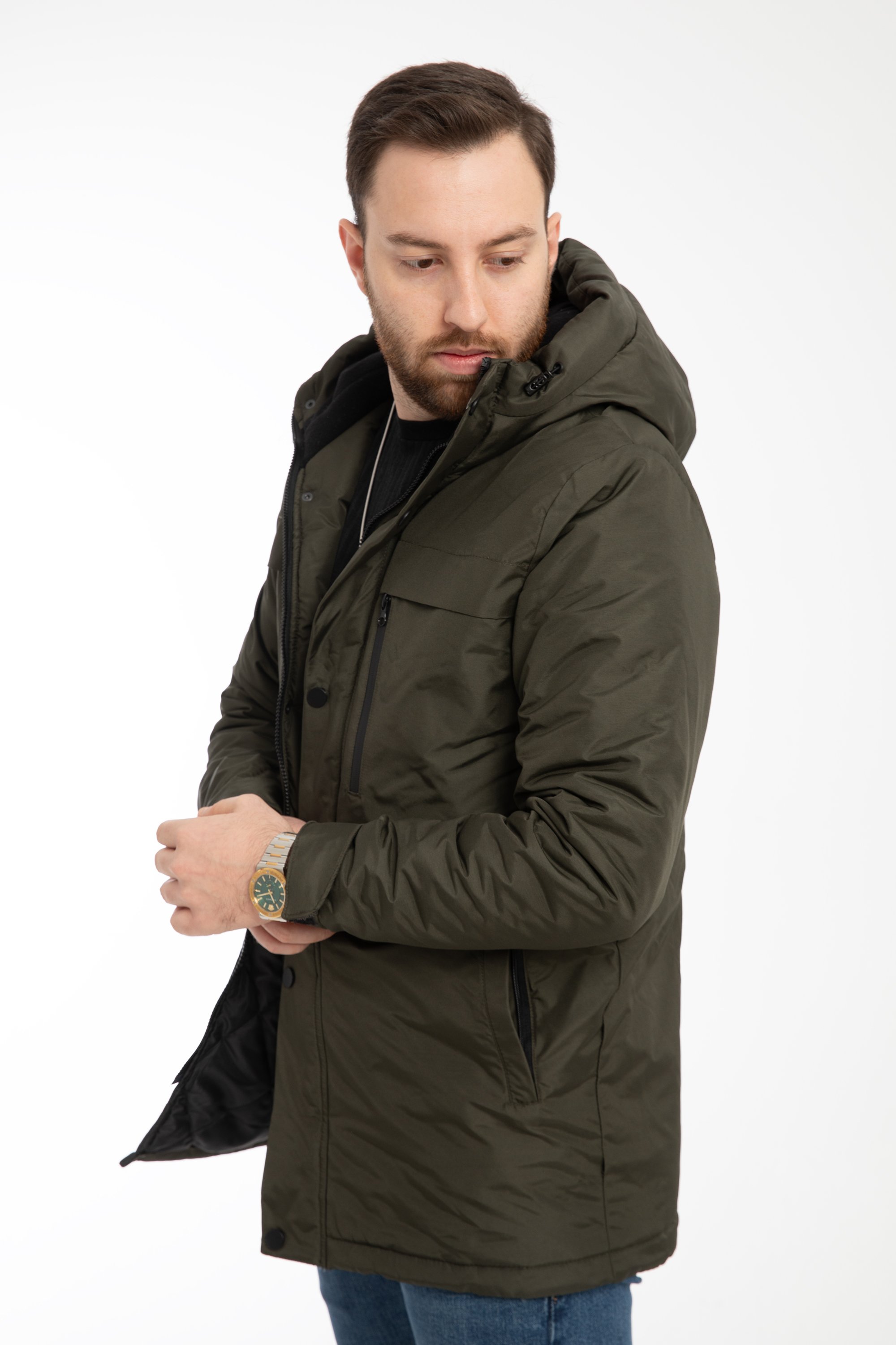 Herren Parka - FMP105  - Khaki