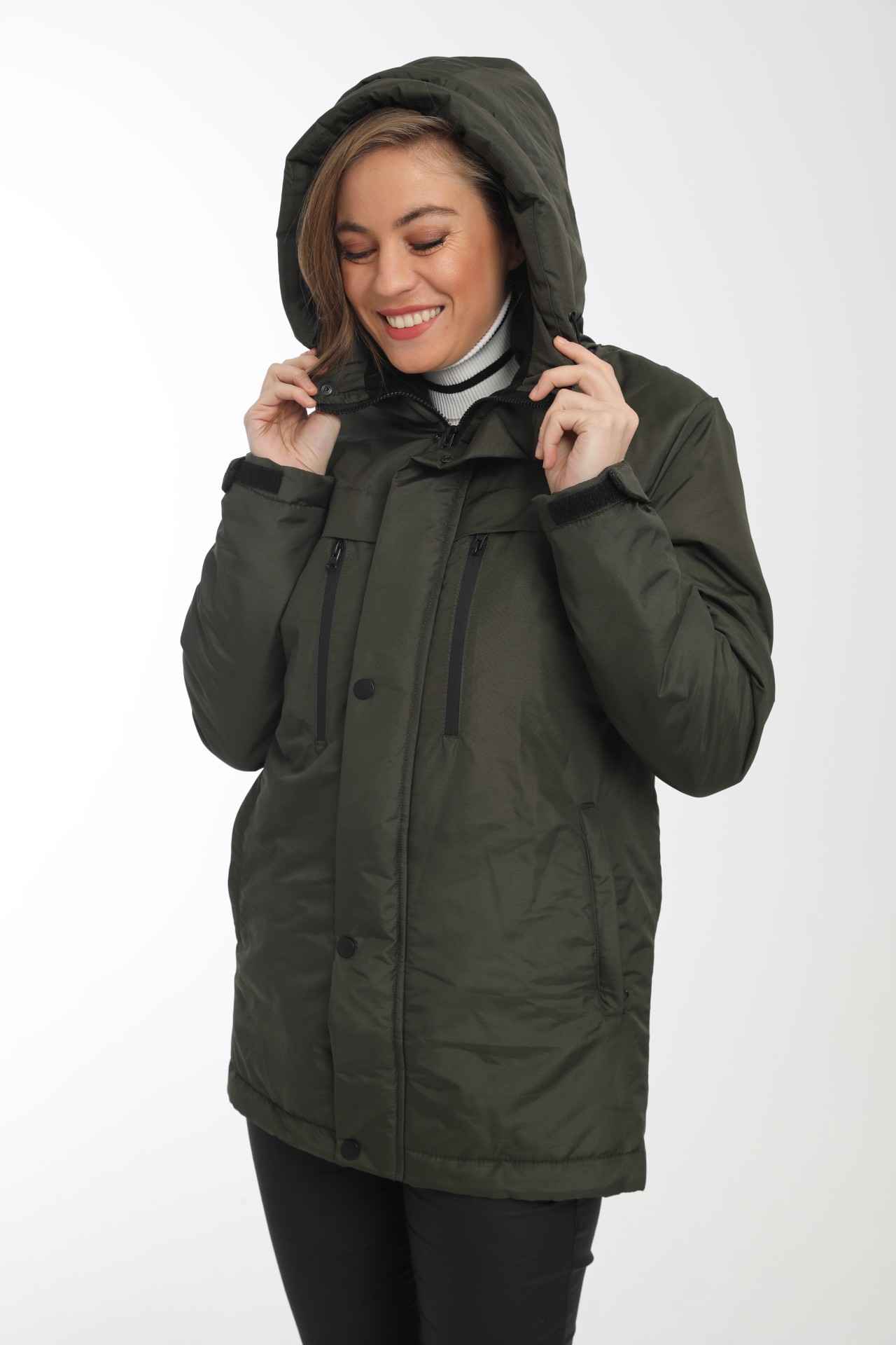 Damen Parka - FMP105 - Khaki