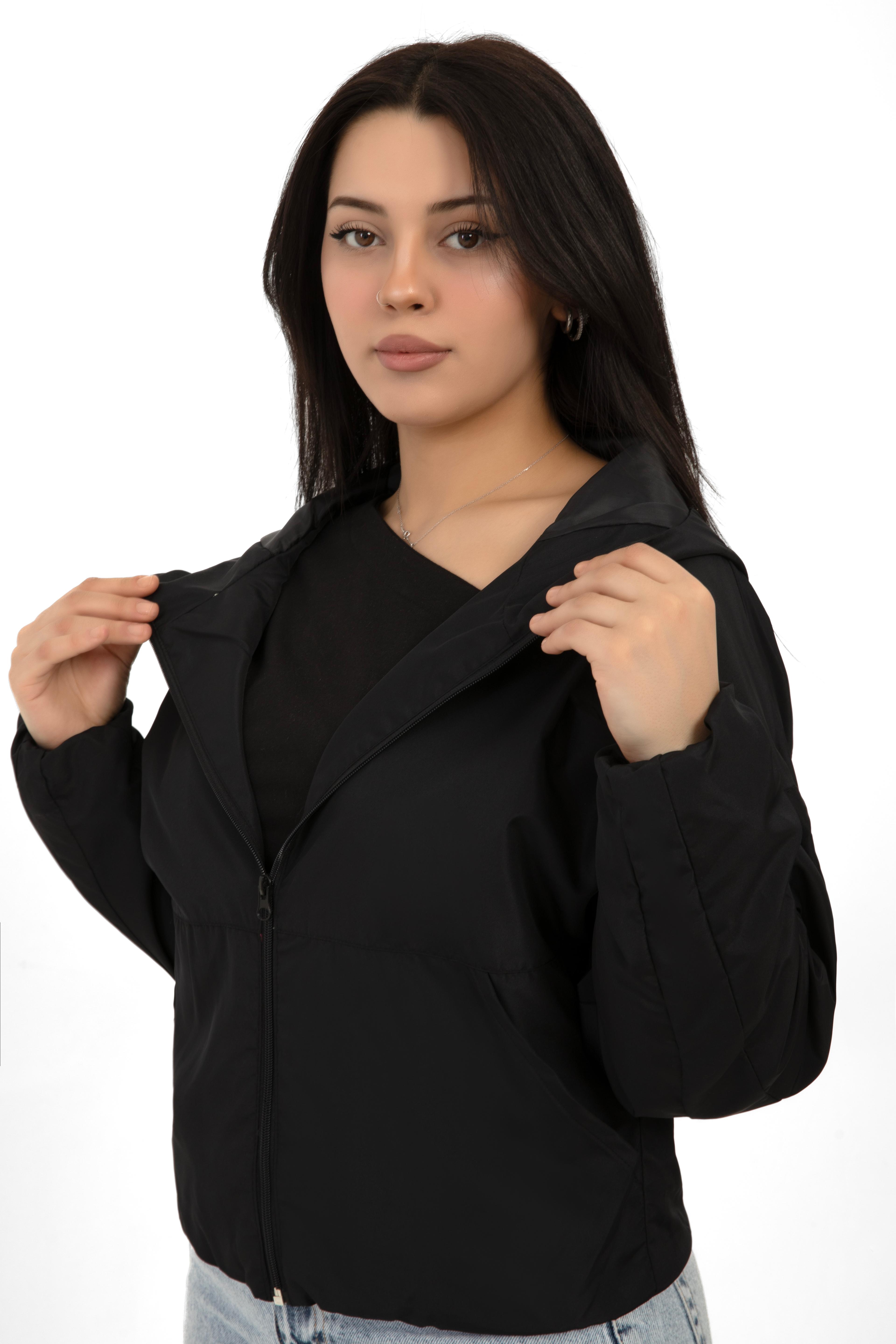 Damen Regenjacke - Y20 - Schwarz