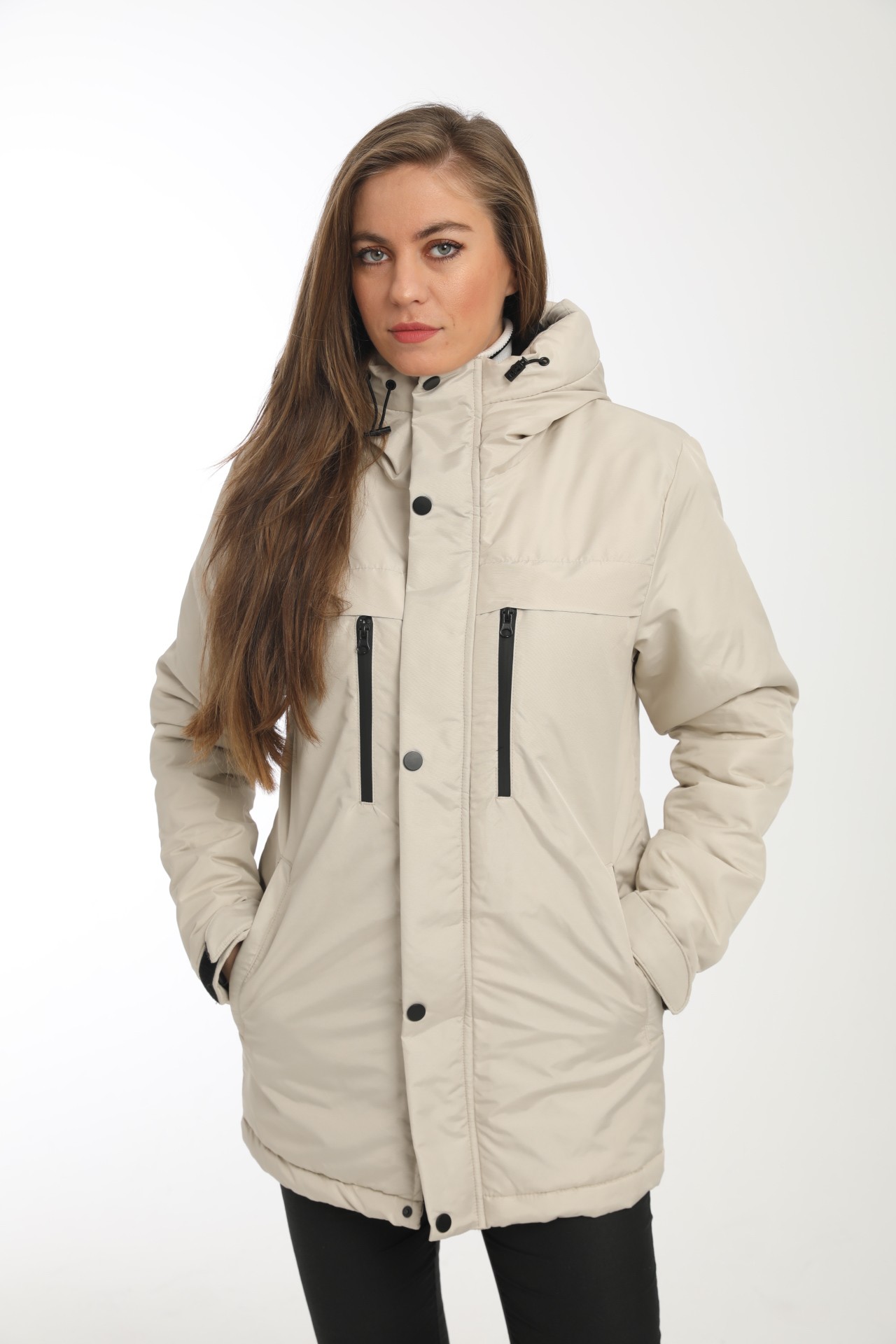 Damen Parka - FMP105 - Beige