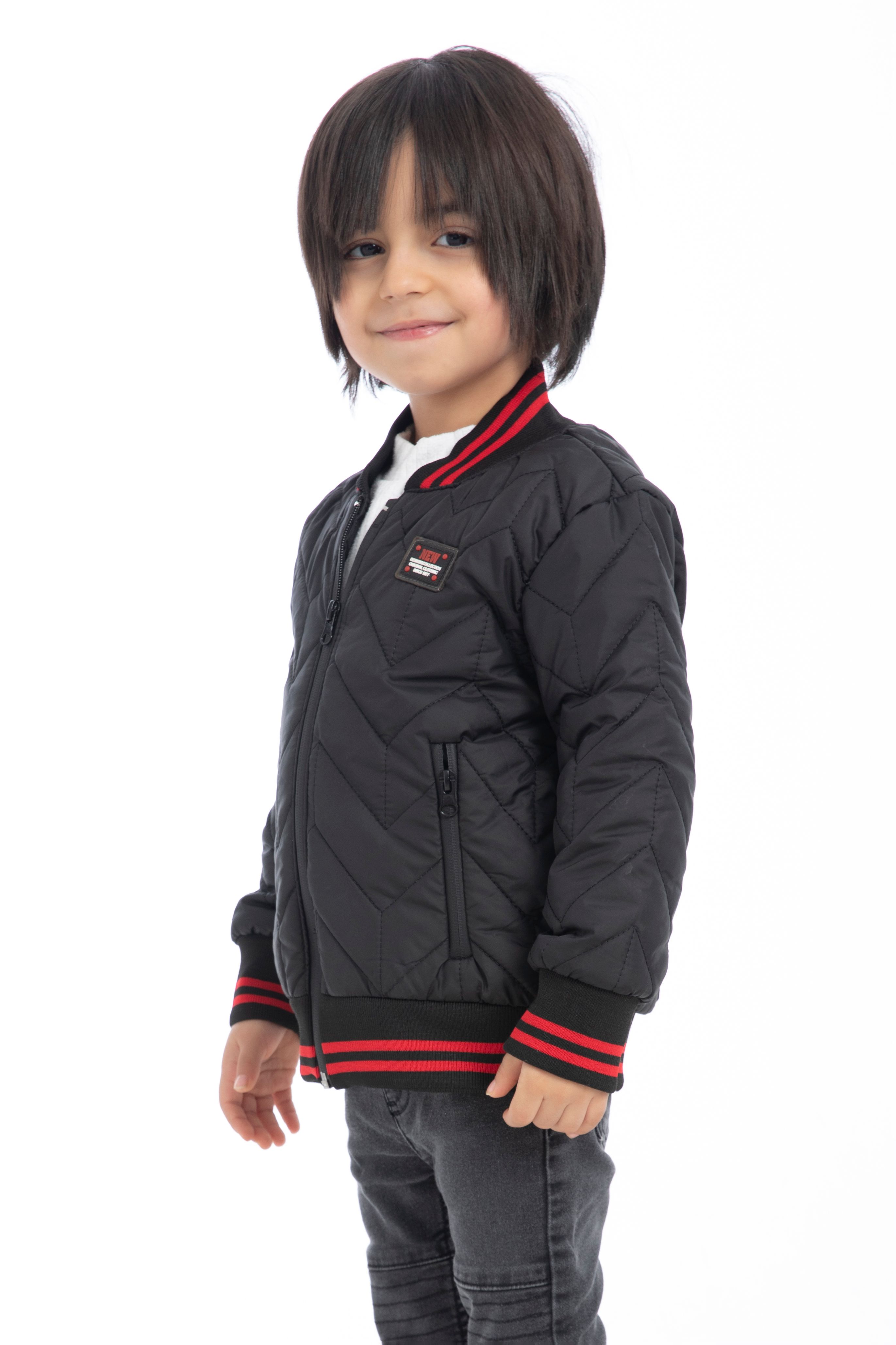 Kinder Winterjacke KLJ - Schwarz