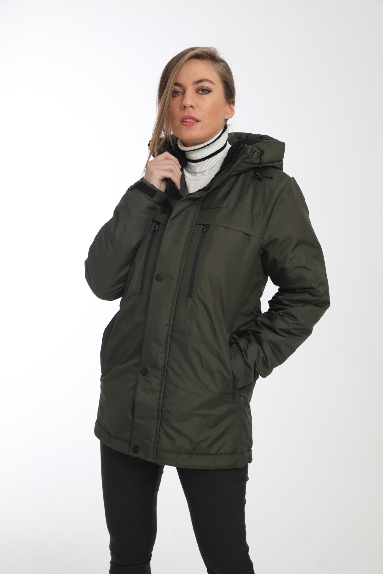 Damen Parka - FMP105 - Khaki