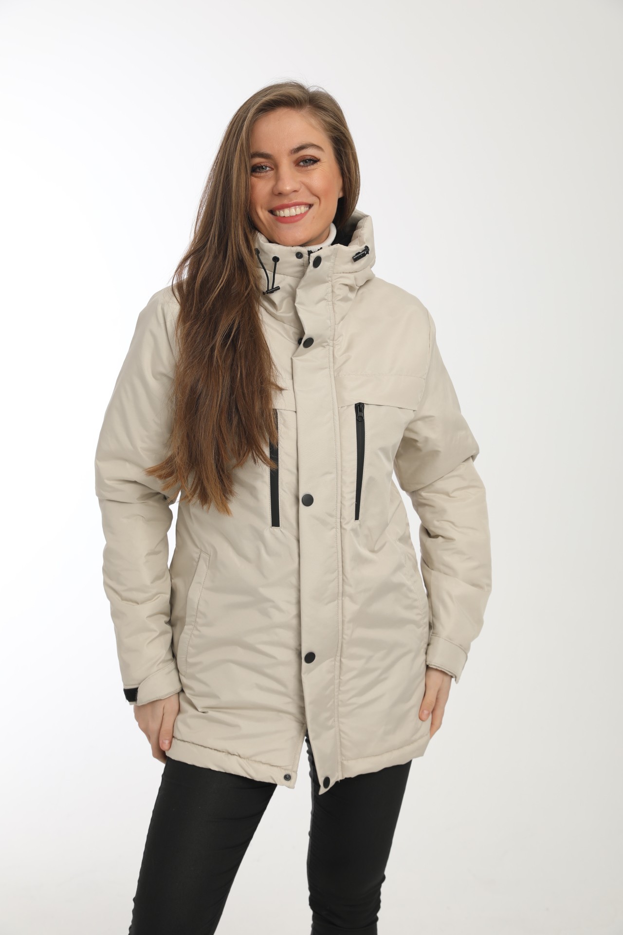 Damen Parka - FMP105 - Beige