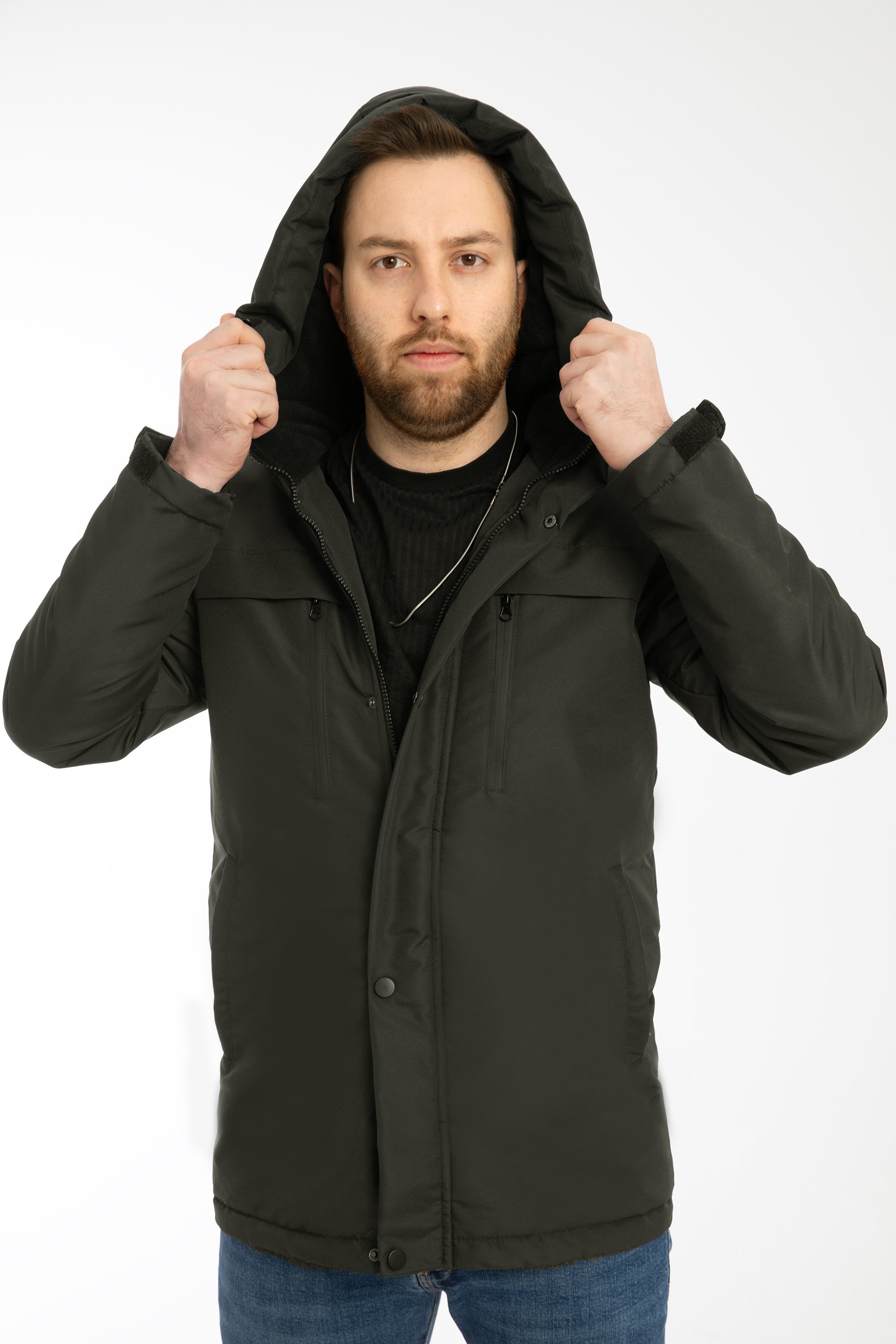 Herren Parka - FMP105  - Khaki