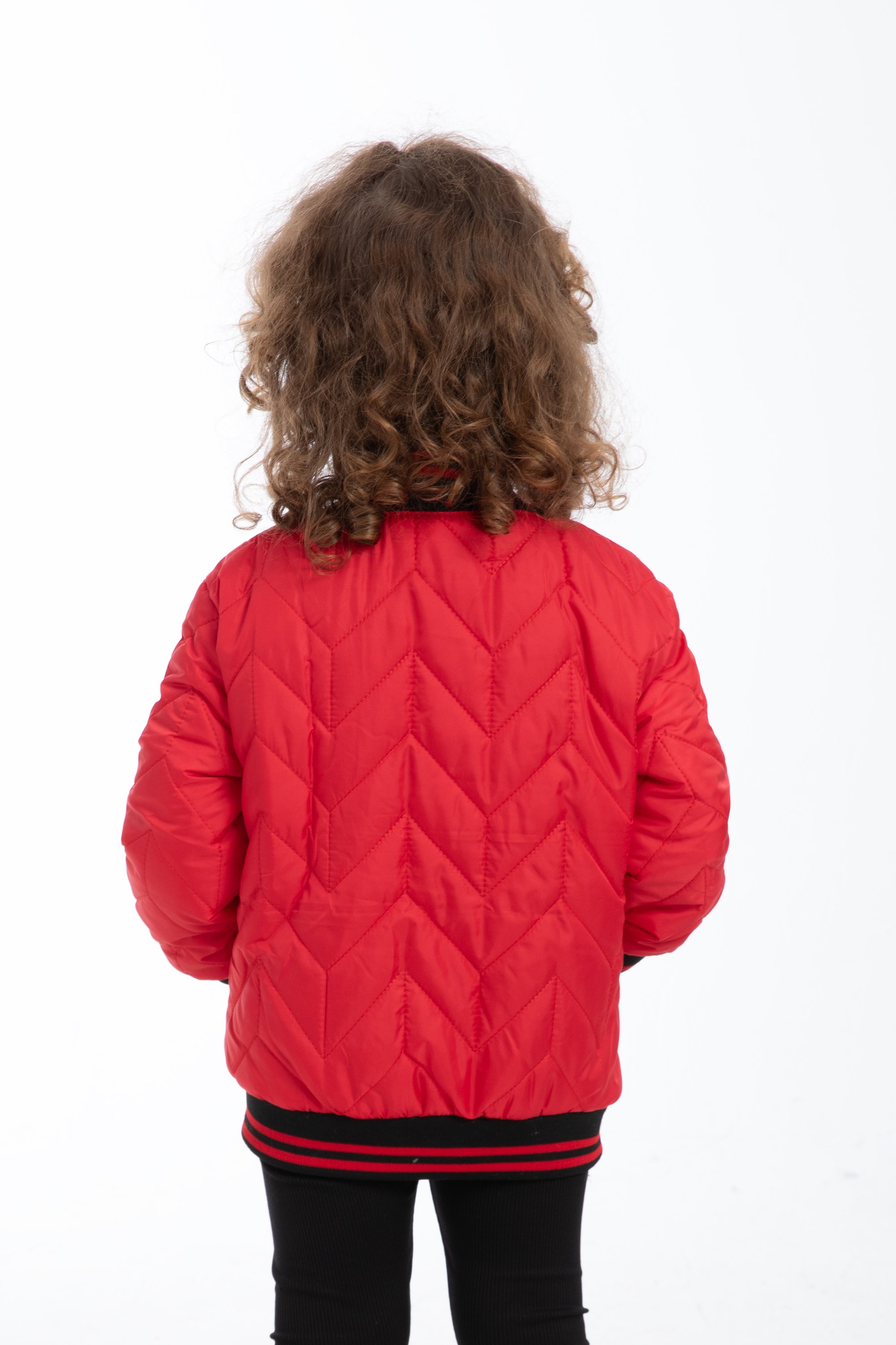 Kinder Winterjacke KLJ - Mädchen - Rot