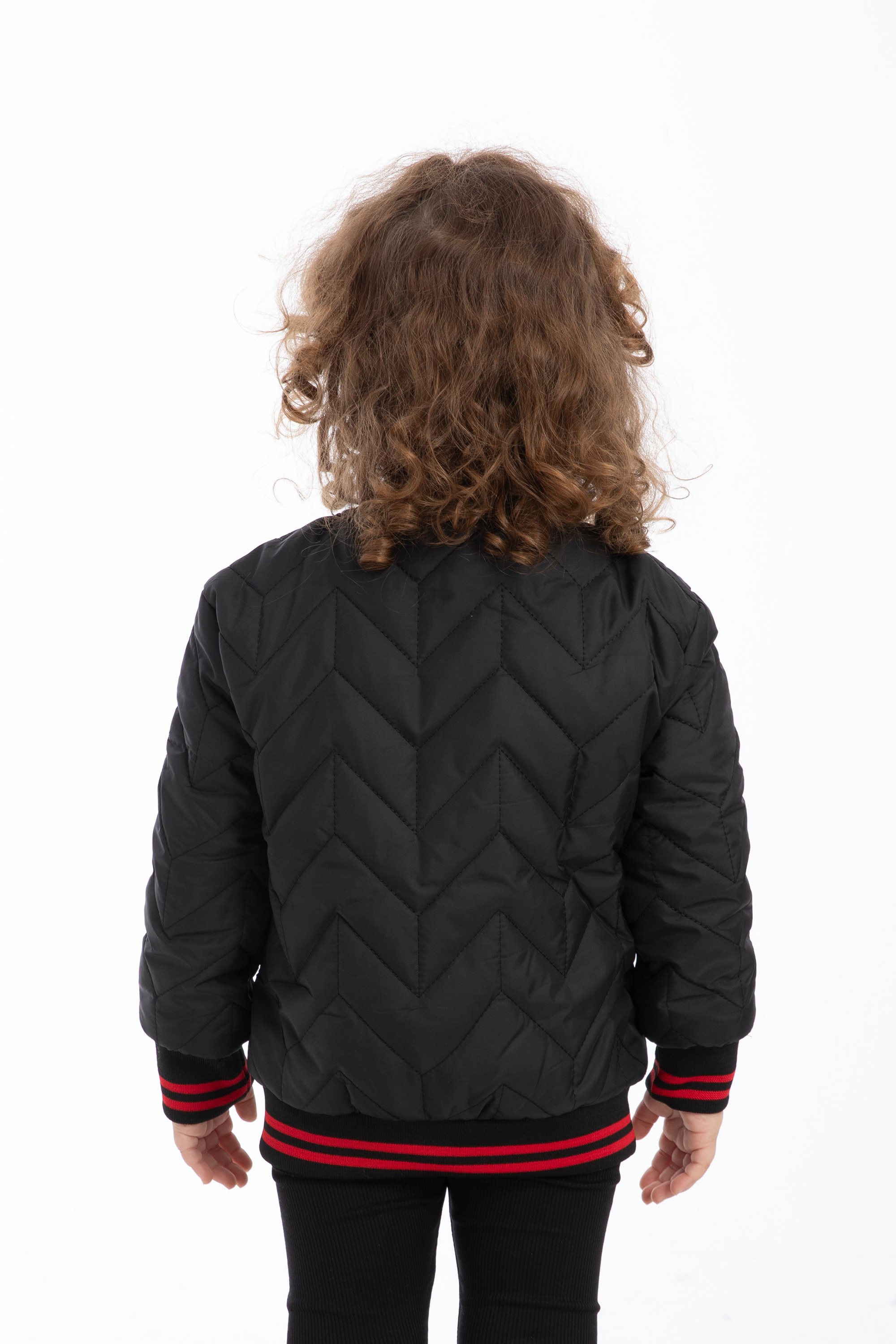 Kinder Winterjacke KLJ - Mädchen - Schwarz