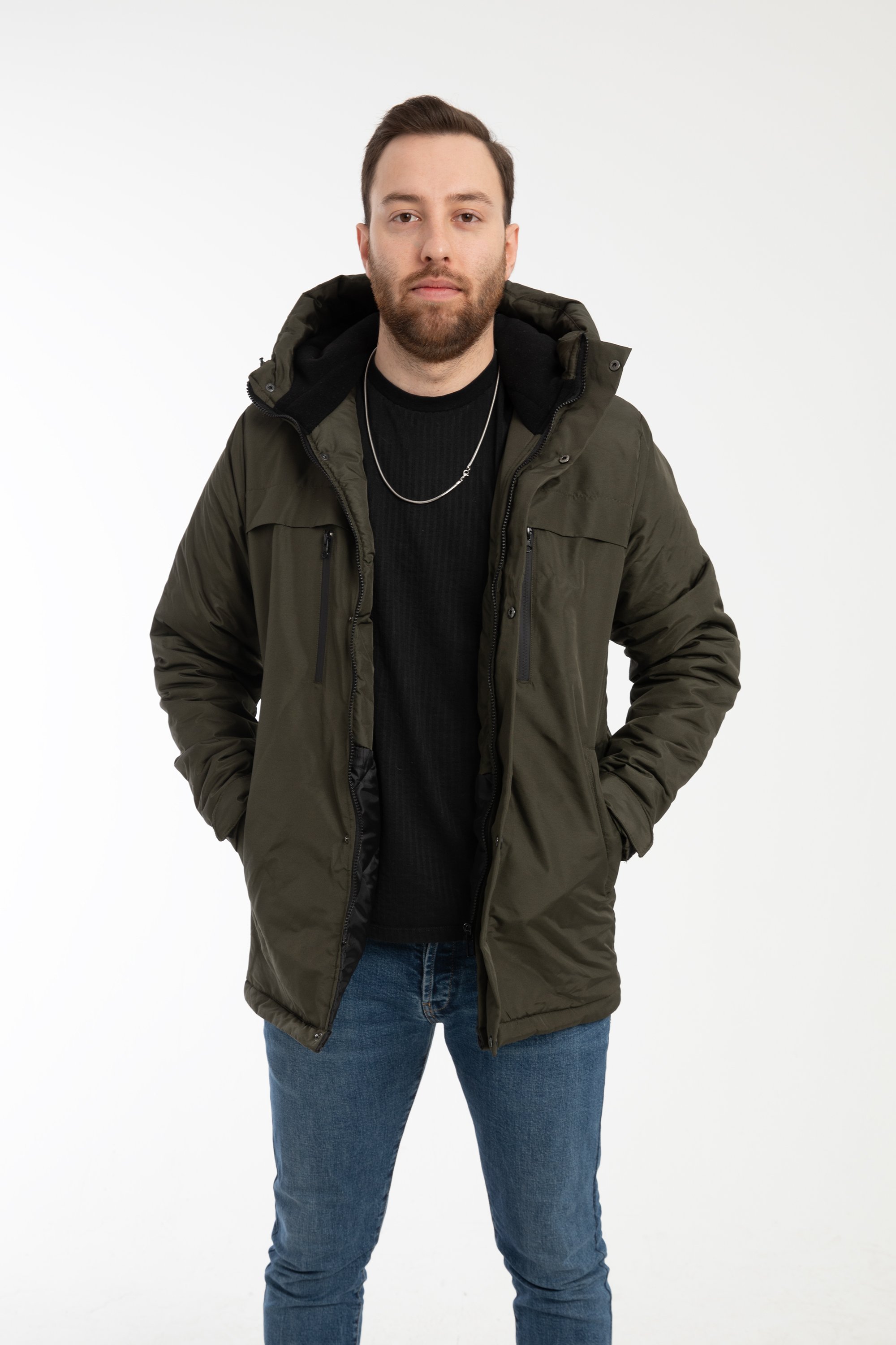 Herren Parka - FMP105  - Khaki