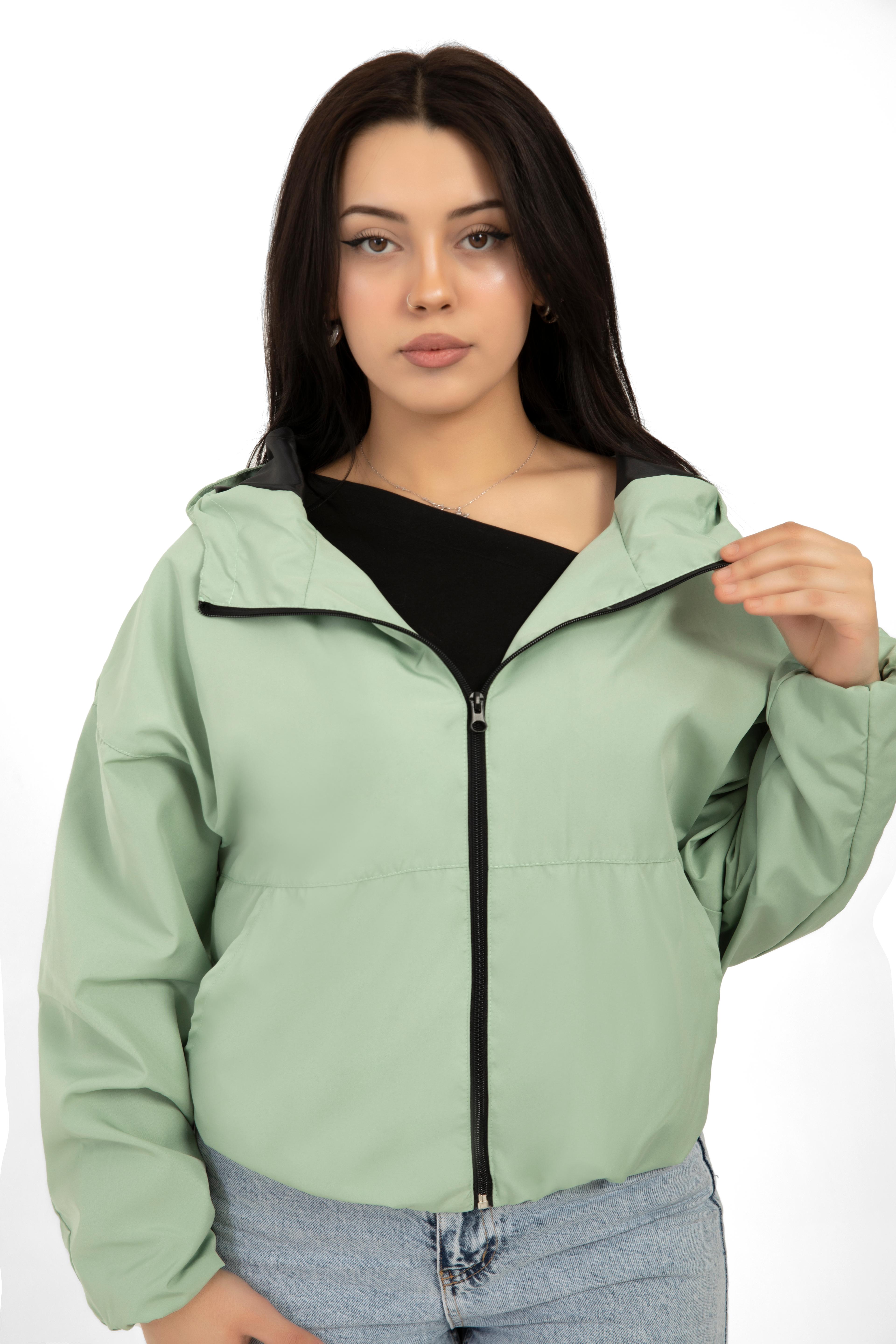 Damen Regenjacke - Y20 - Mint Green