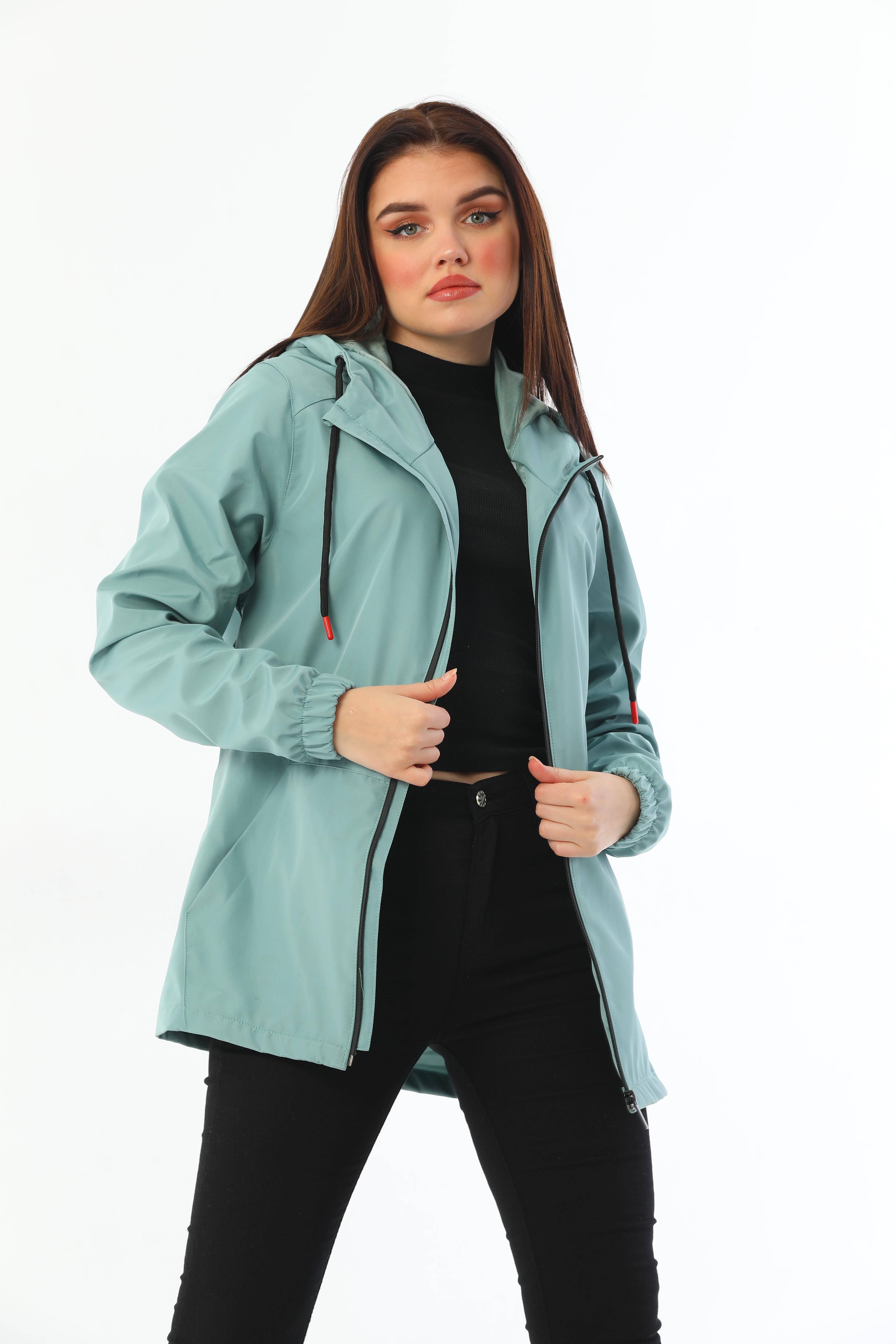 Damen Regenjacke - Y15 - Mint Green