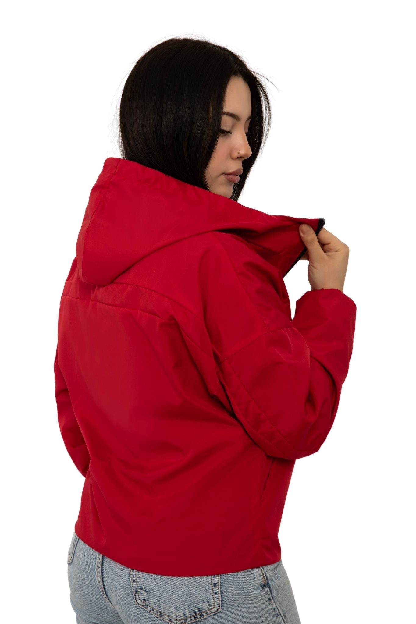 Damen Regenjacke - Y20 - Rot