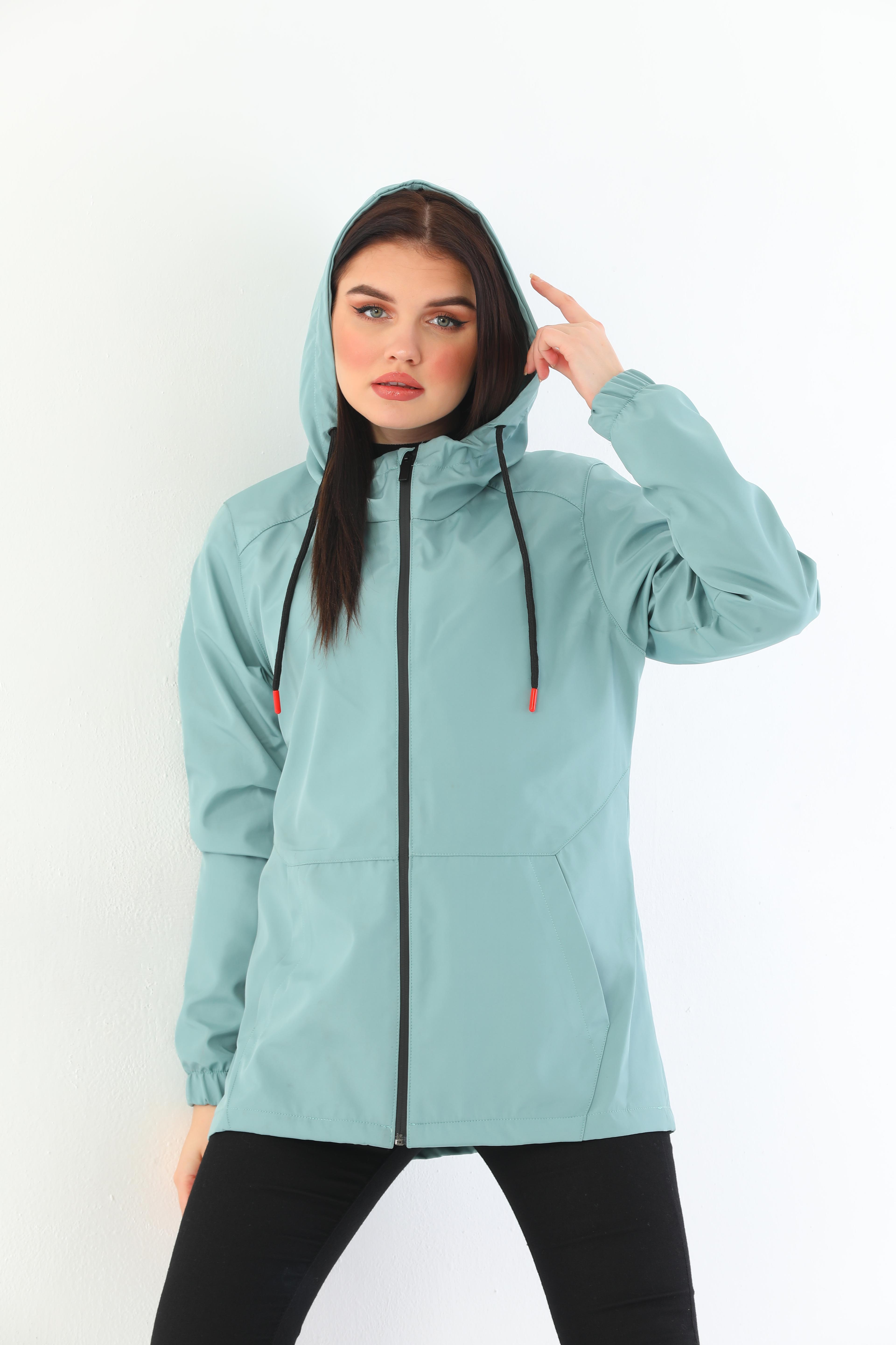 Damen Regenjacke - Y15 - Mint Green