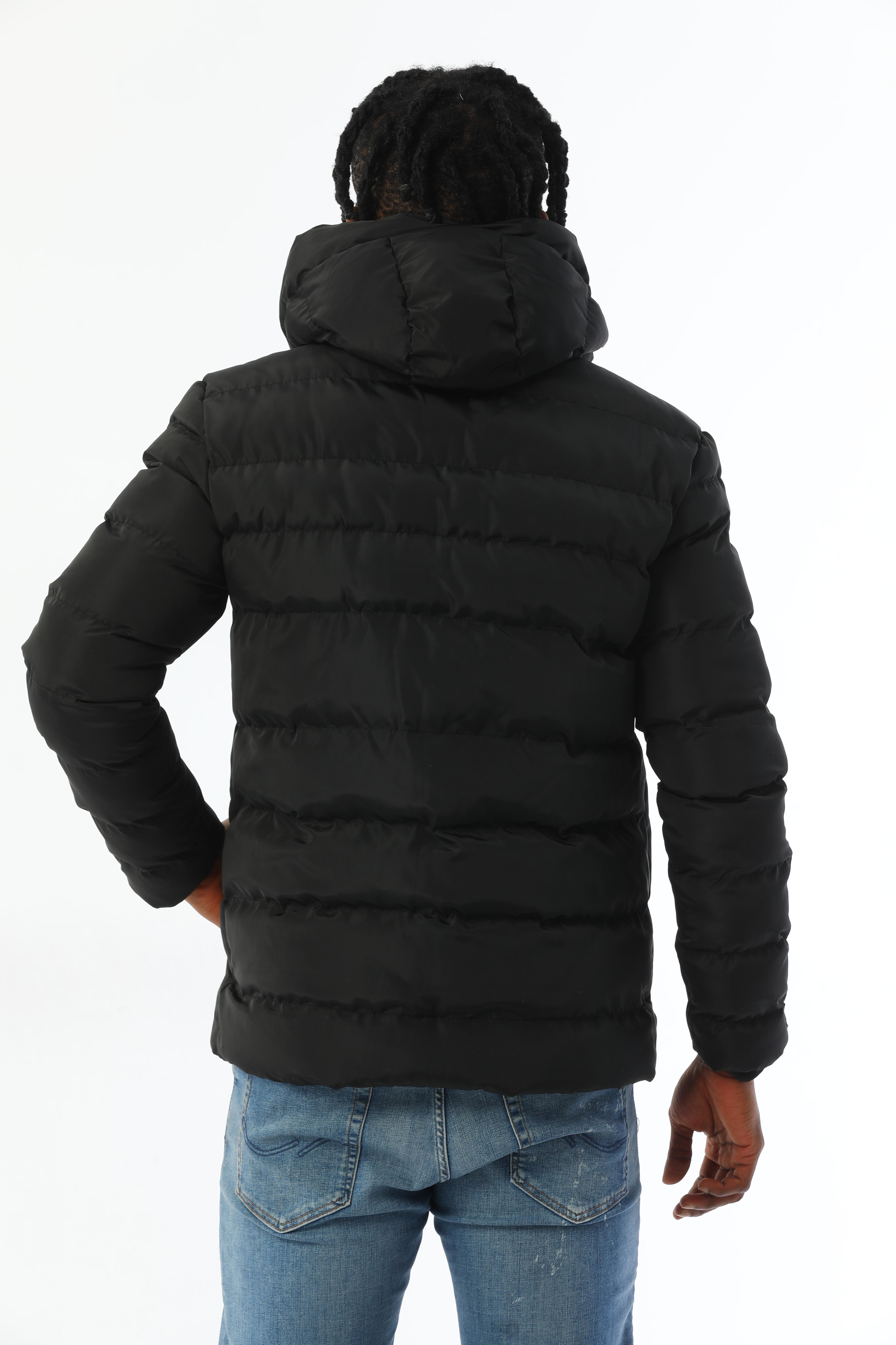 Herren Pufferjacke mit Kapuze - FM500