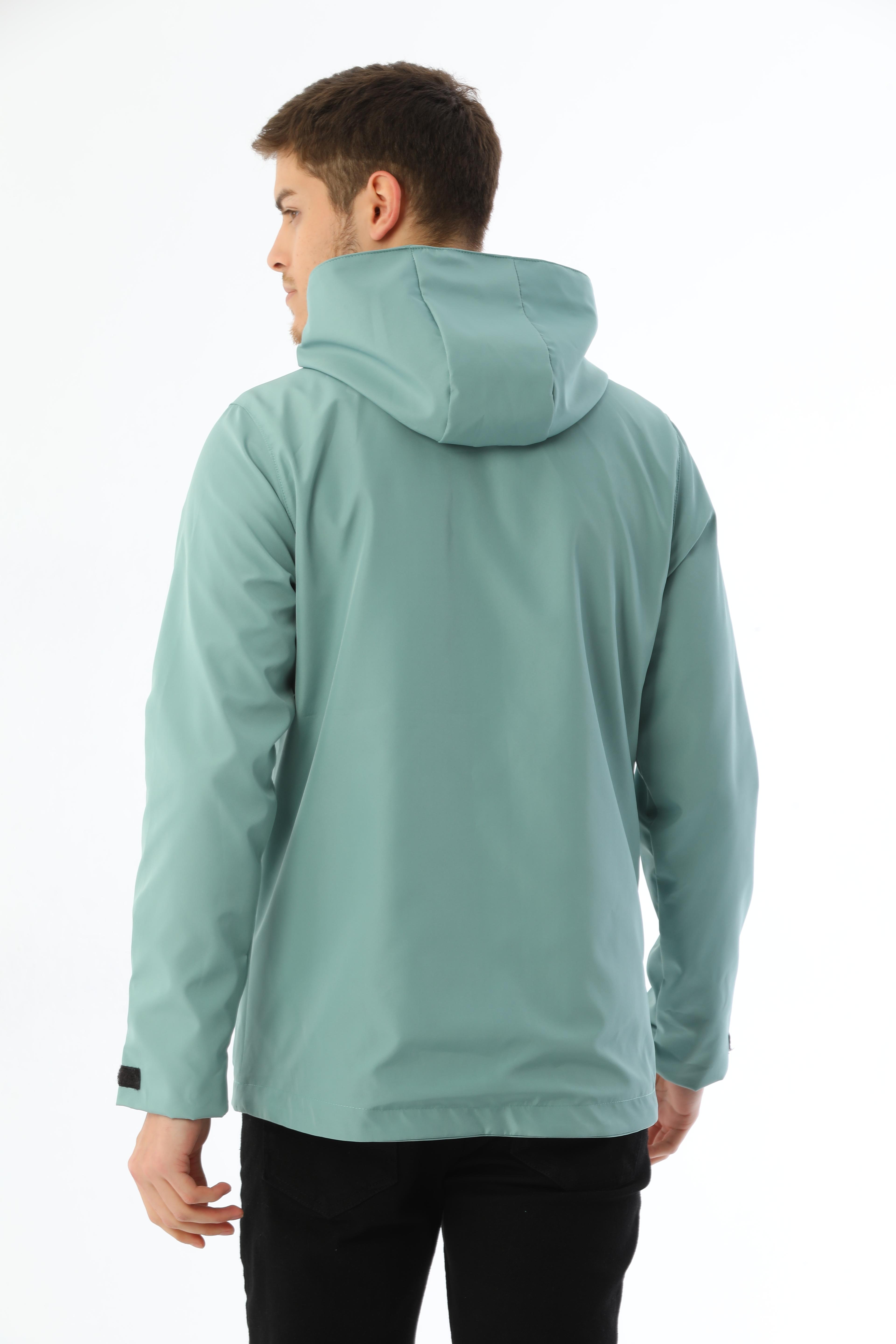 Herren Regenjacke - Y15 - Mint Green