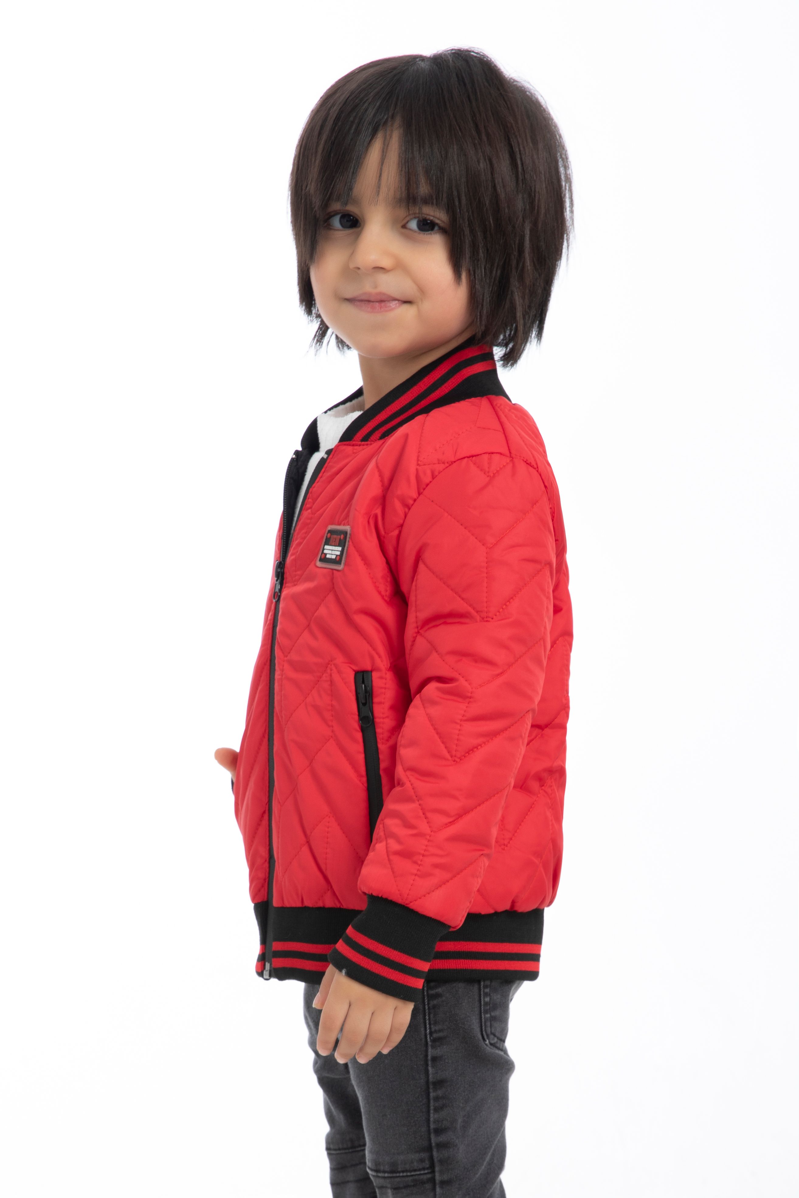 Kinder Winterjacke KLJ - Rot