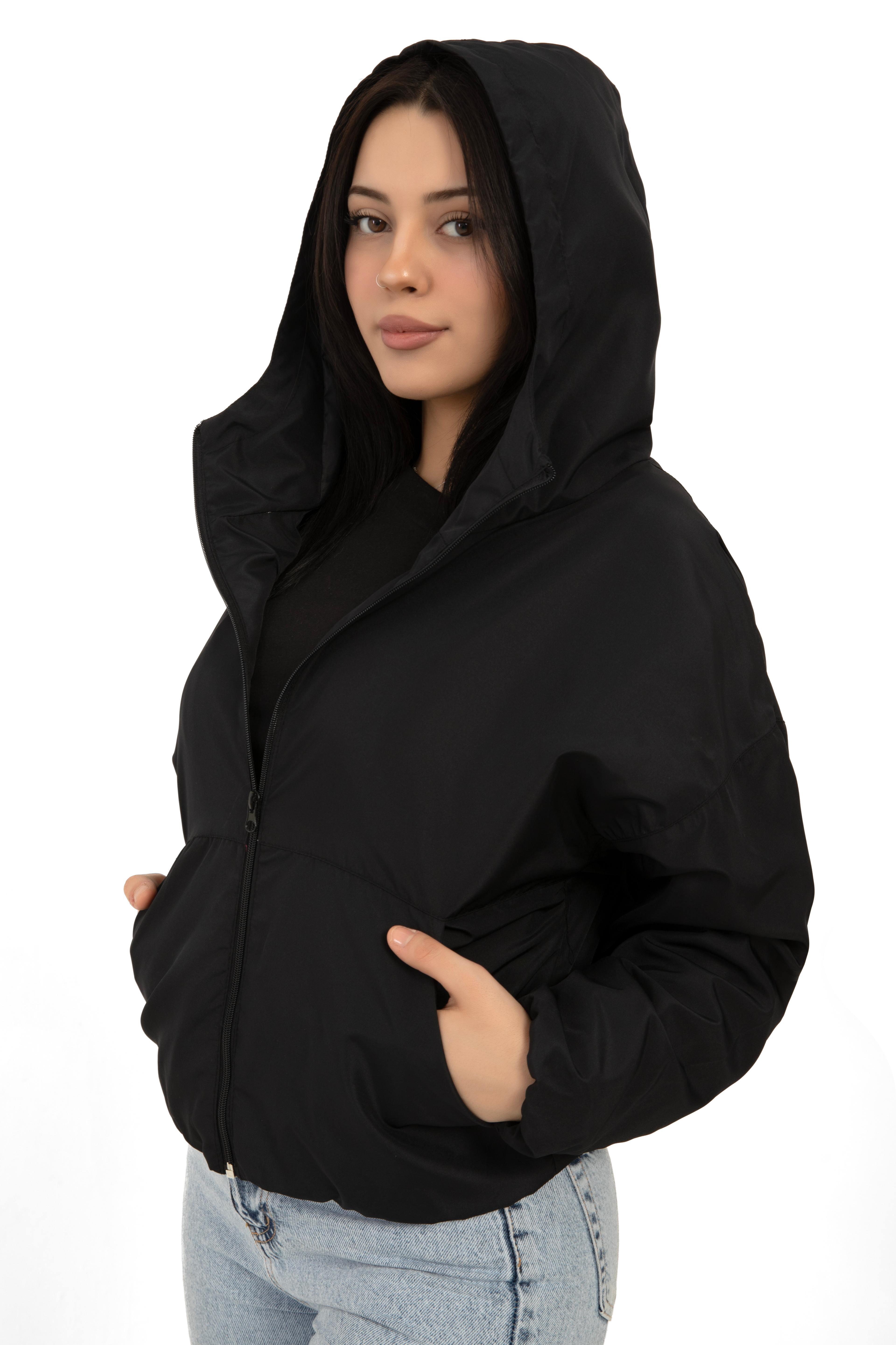 Damen Regenjacke - Y20 - Schwarz