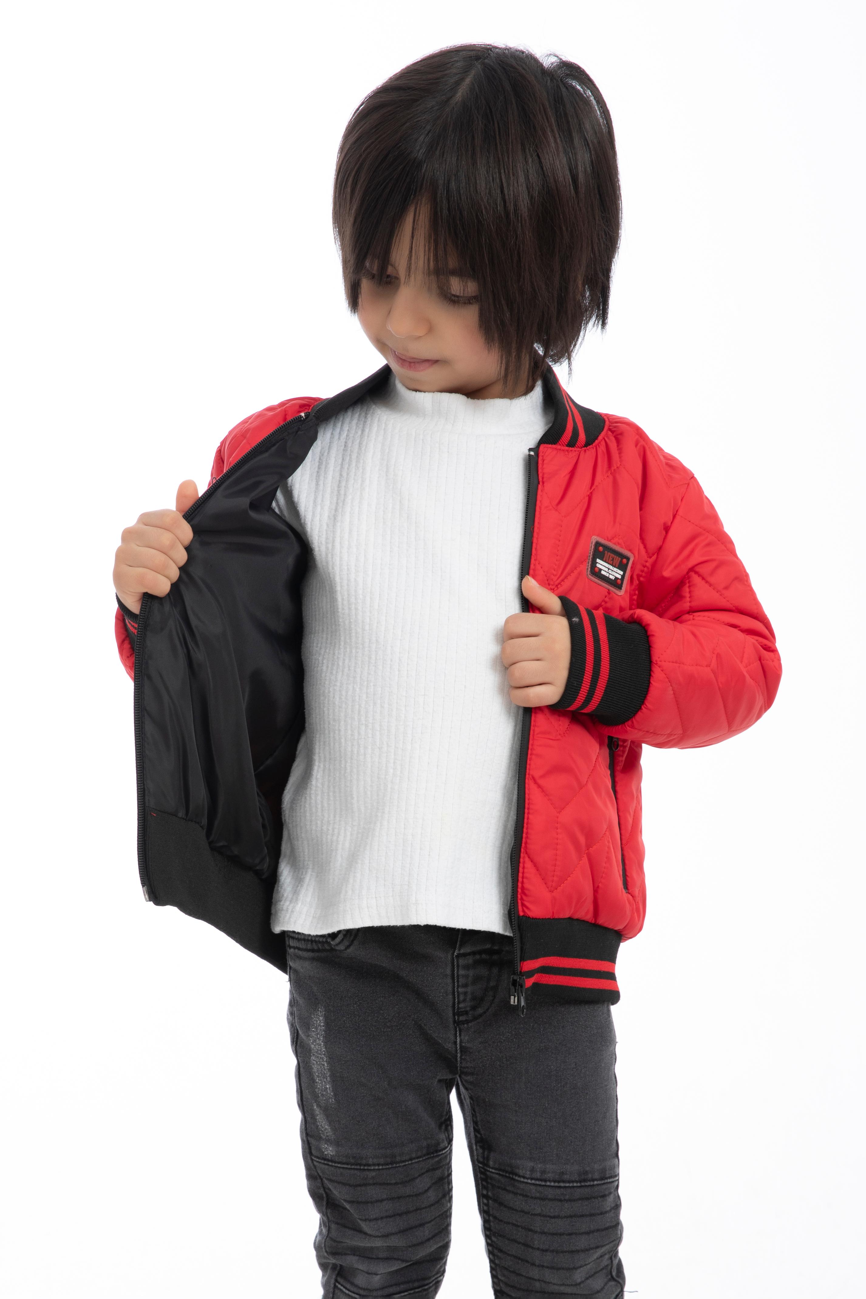 Kinder Winterjacke KLJ - Rot