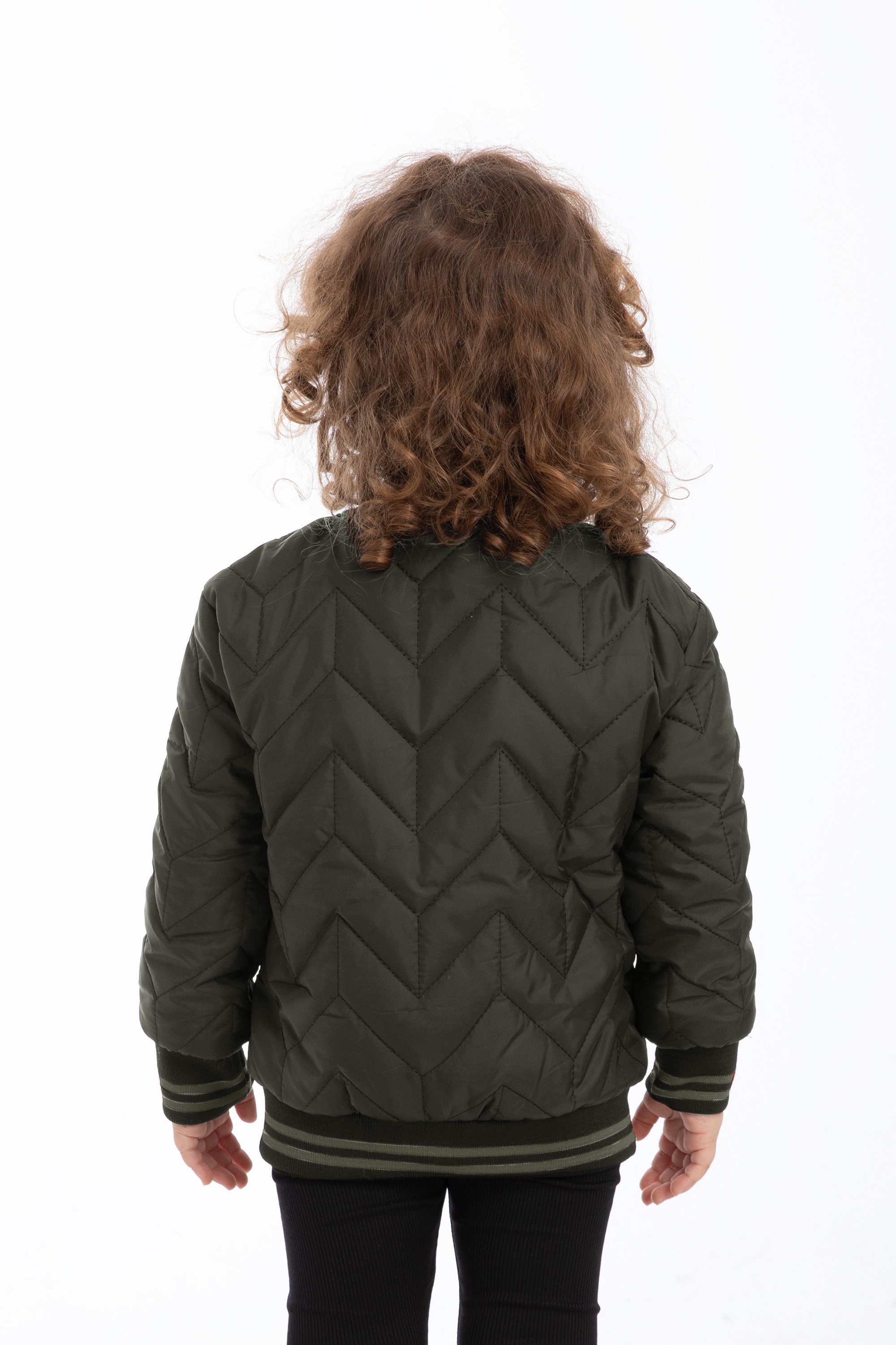 Kinder Winterjacke KLJ - Mädchen - Khaki